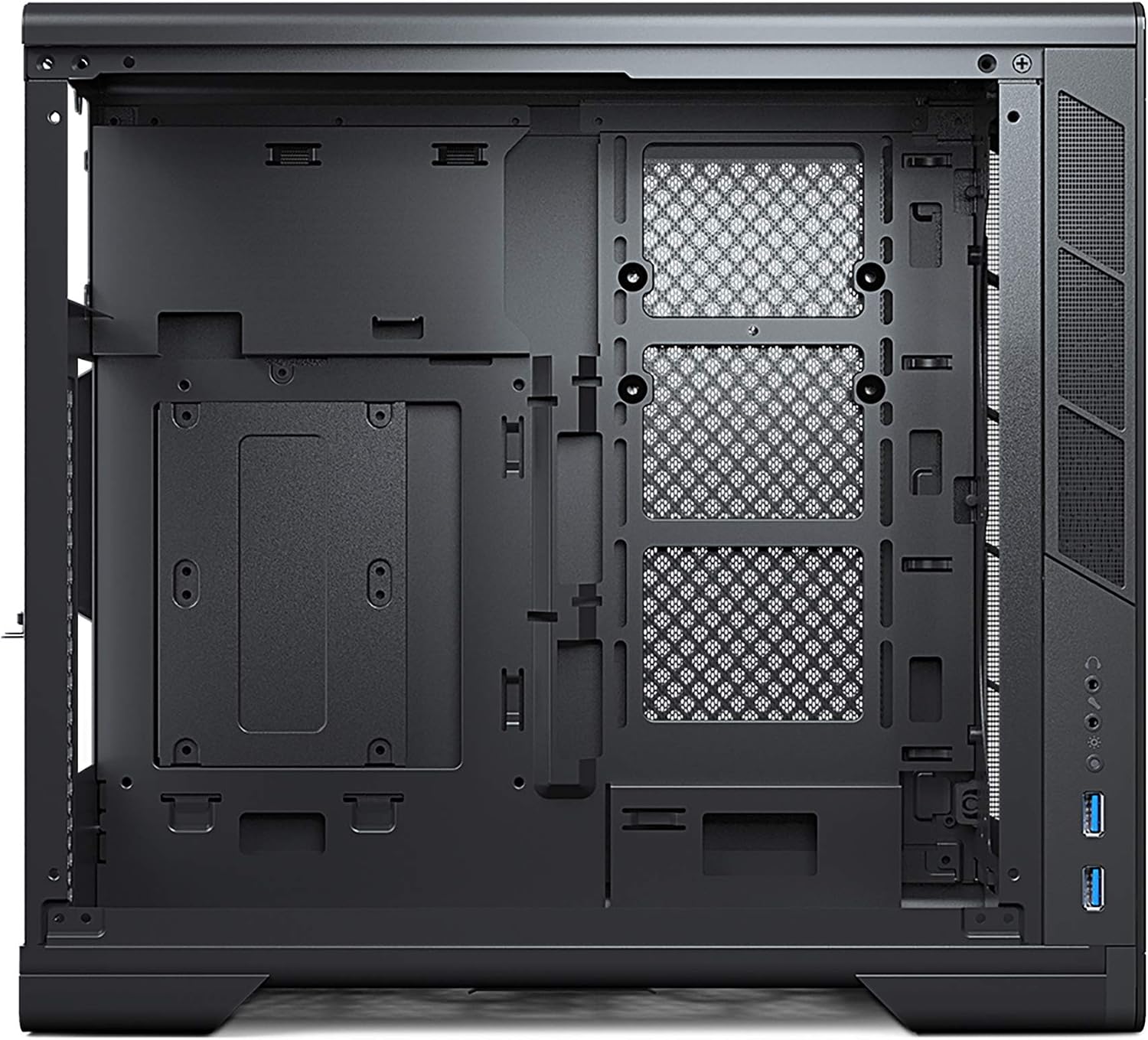 Buу 1 gеt 1 MetallicGear (MG-NE210G_BK02) Neo-G V2 Mini-ITX Case, Compact Chassis, Sand Blasted Aluminum, Tempered Glass Panels, Black