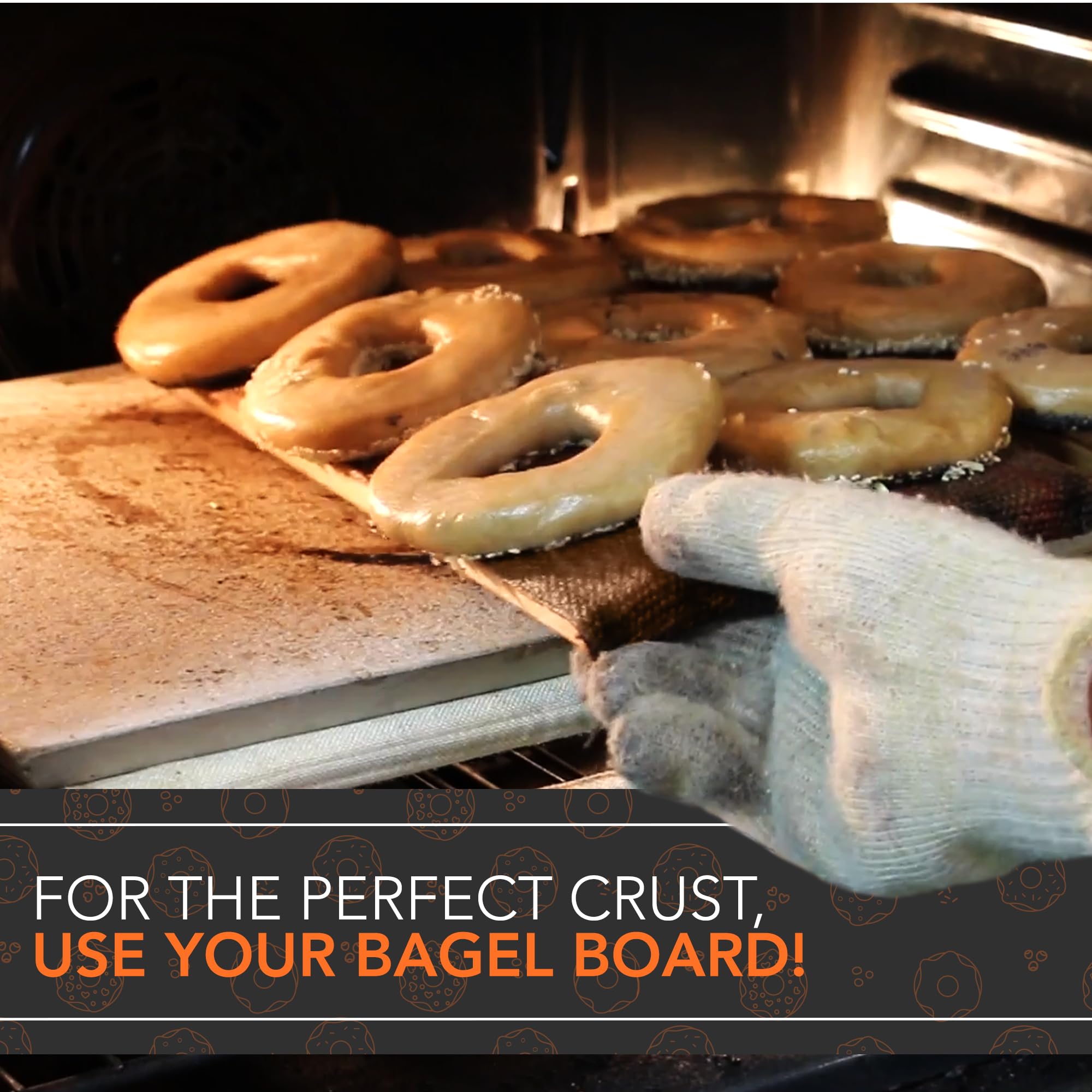 Lot De 3 Planches à Bagels Pour La Cuisson - Ustensile De Cuisine Pour Préparer Des Bagels Maison - Pratique Et Réutilisable - 9