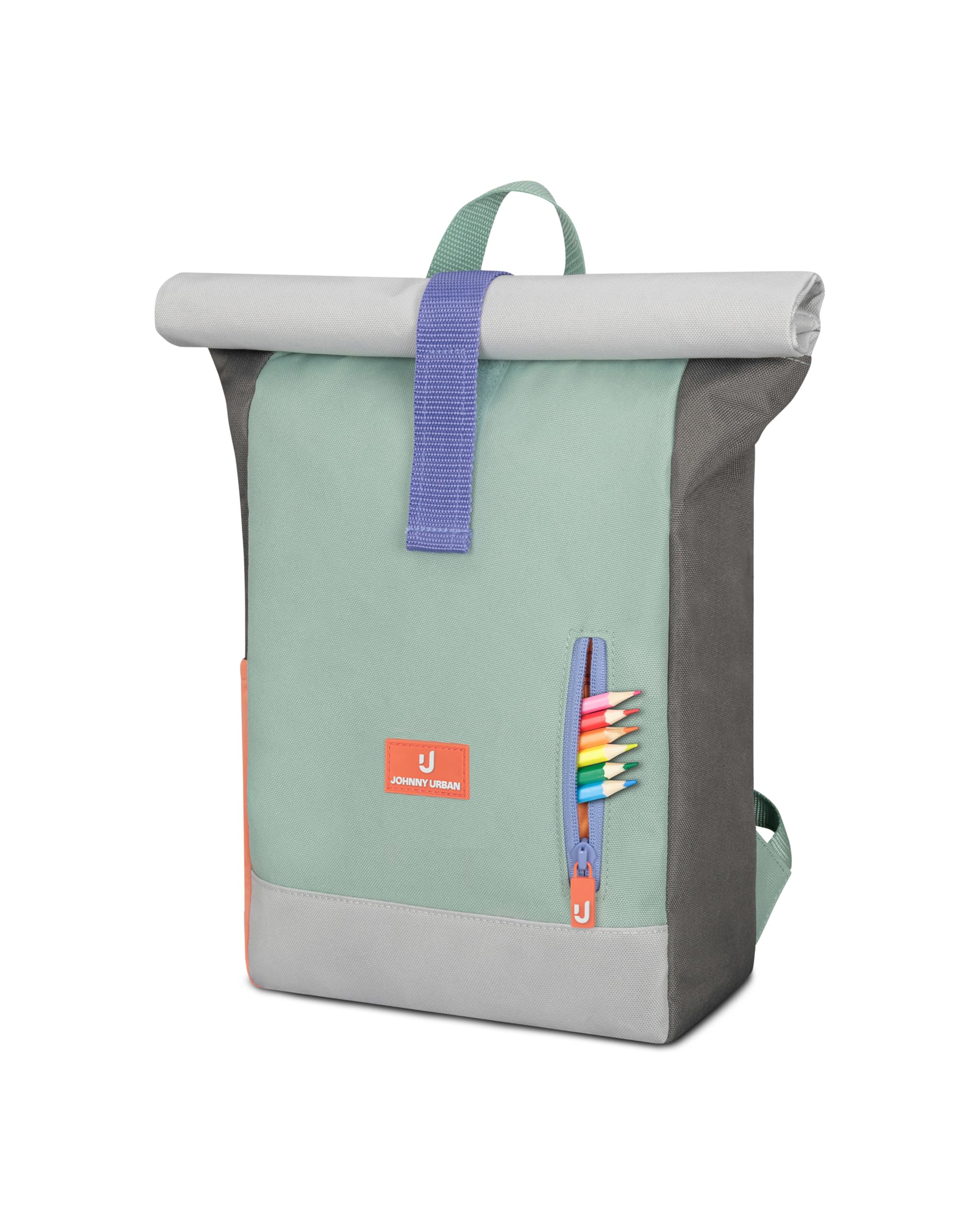 Johnny Urban Kinderrucksack Junior Aaron 8L Wasserabweisend Recyceltes Material