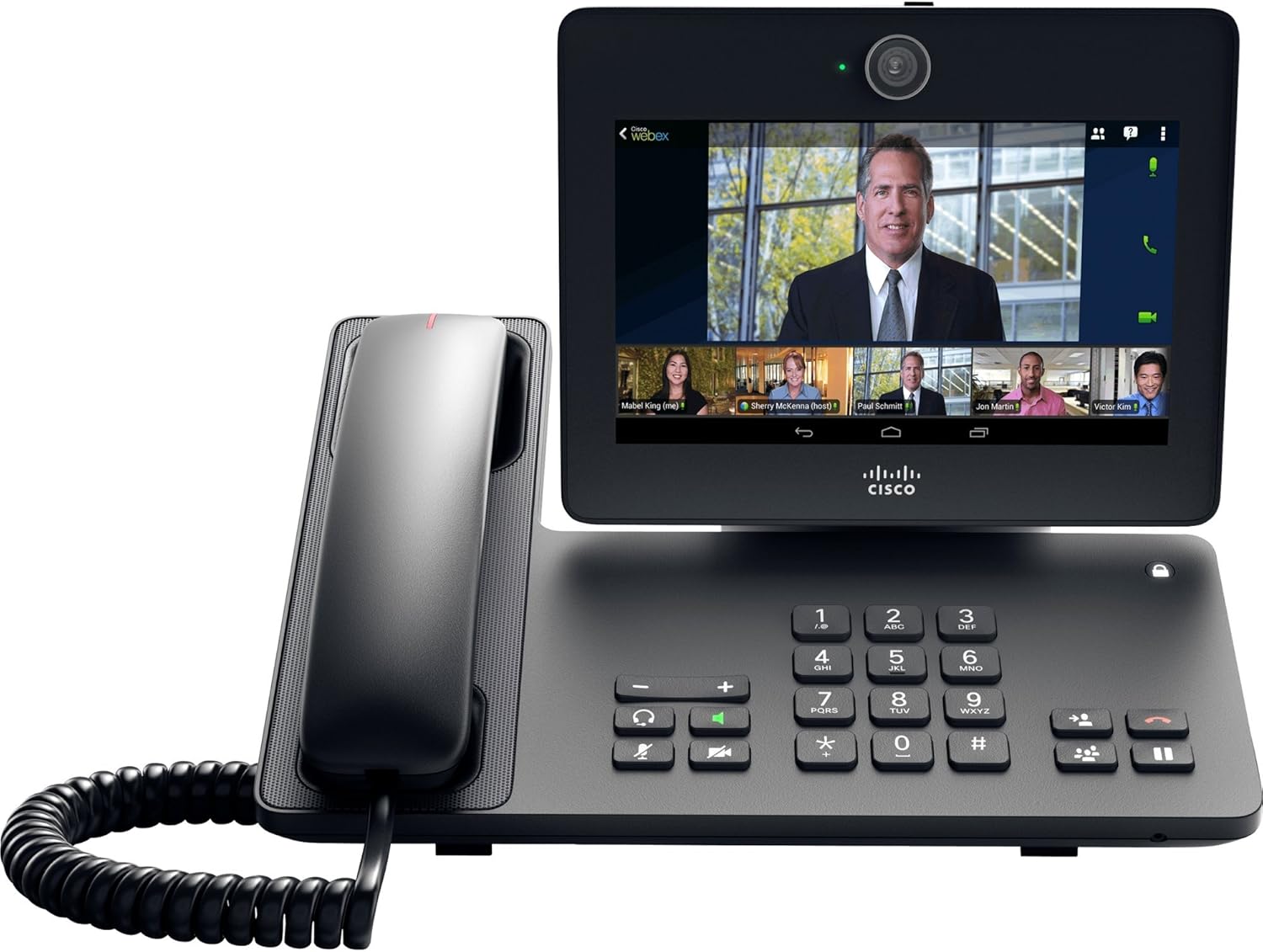 Cisco CP-DX650-K9++= DX650 IP Phone – Wireless – Desktop – 1 x Total Line – VoIP – IEEE 802.11a/b/g/n – Caller ID – SpeakerphoneUnified Communications Manager – 2 x Network (RJ-45) – USB – PoE Ports