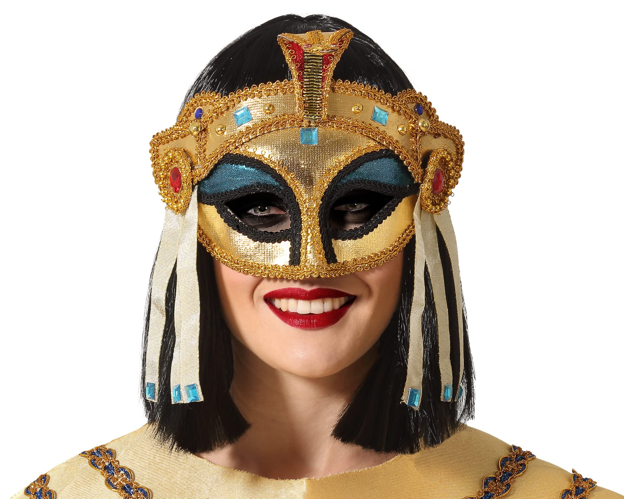 Atosa gold mask mask for women adult