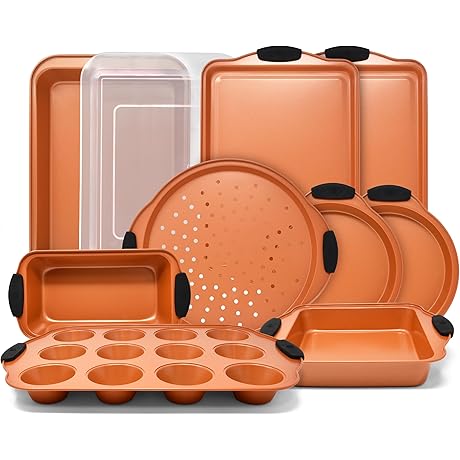 Perlli Baking Pan 10 Piece Set