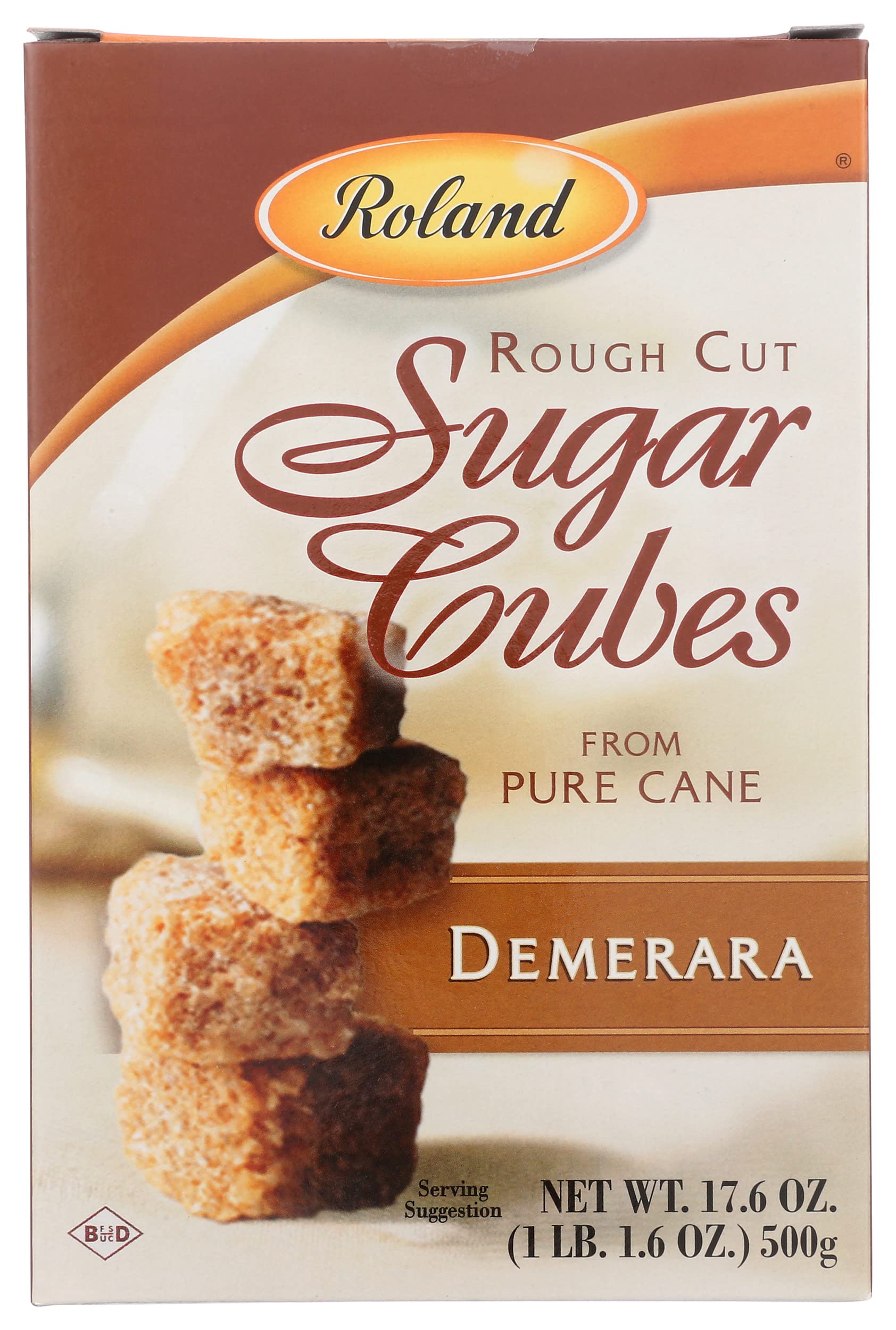 Roland Rough Cut Demerara Sugar Cubes - 17.6 oz | Grocery Pickup