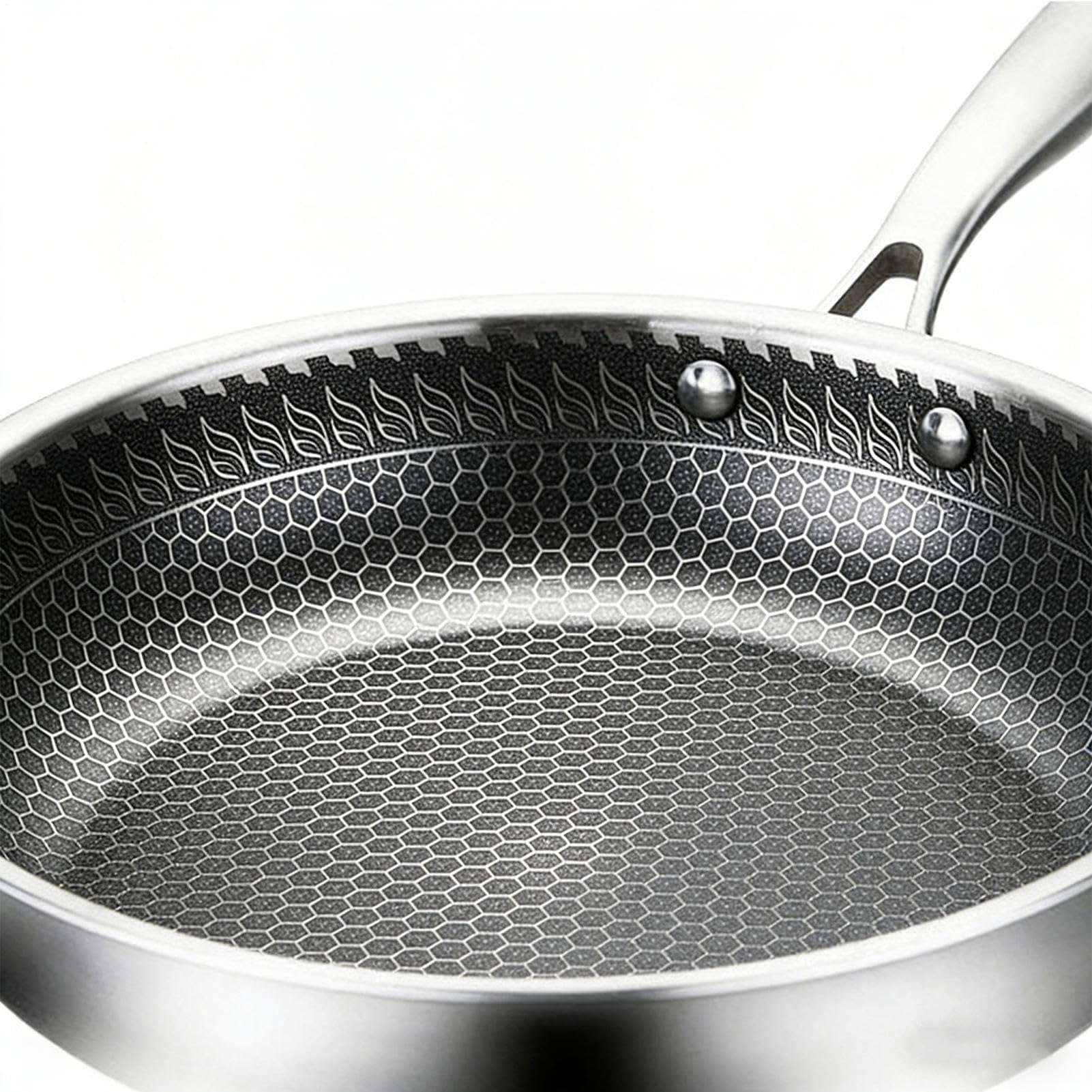 Heavy-Duty Backblech - Rostbeständiges unbeschichtetes Backfass, langlebige Koch Catering Bratpfanne, hohe Anbraten tiefe Backbasis | Flaches Eisen-Steak Kochen Unverzichtbar für Camping auf dem