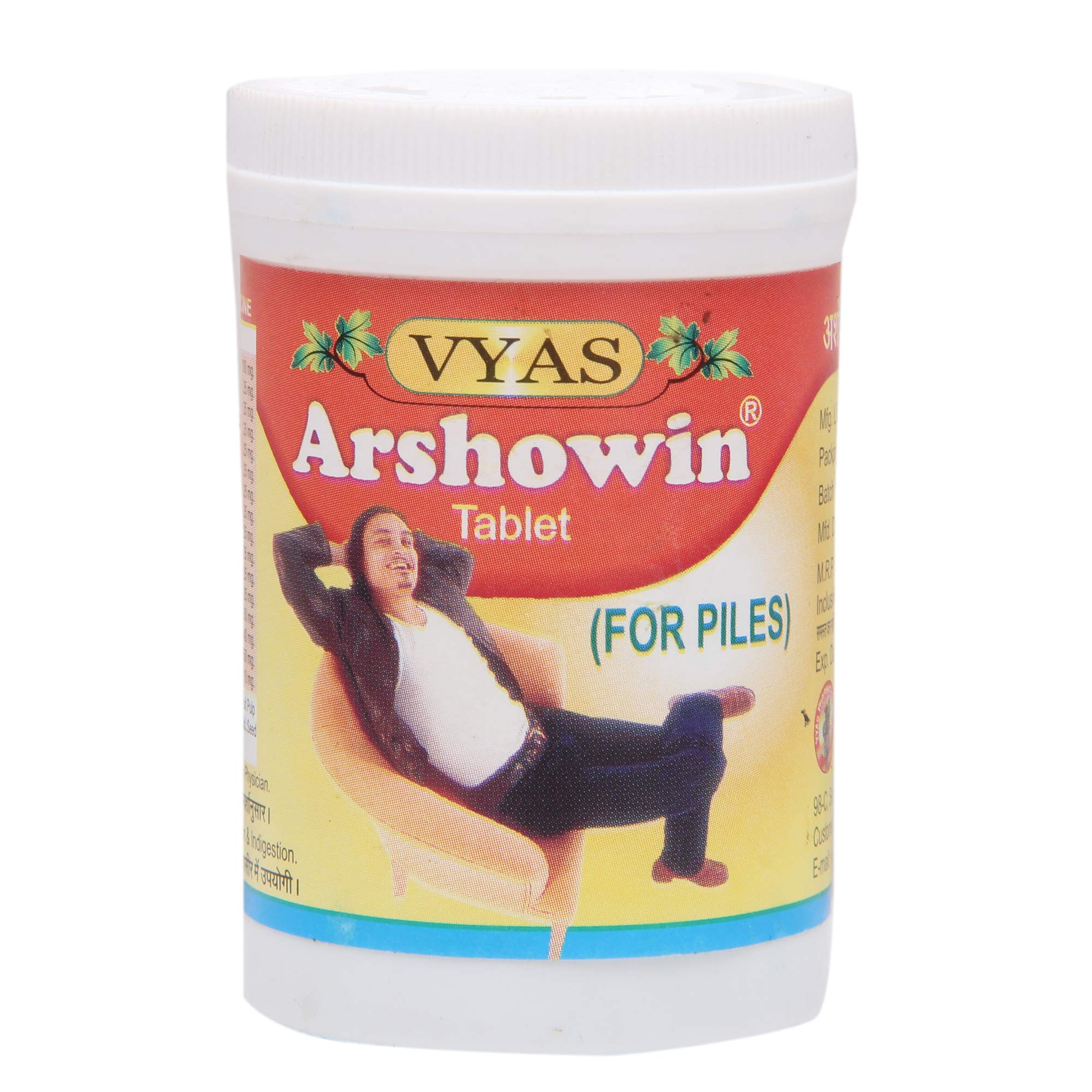 Vyas Arshowin Tablets, 100 Count