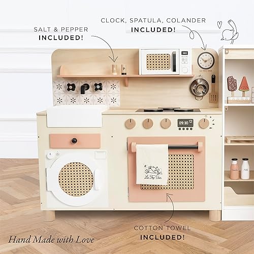 Miniatura 5 de Le Toy Van Juego de muebles de cocina de madera grande  Juego de muebles de cocina y electrodomésticos Grand - Adecuado para más de 36 meses