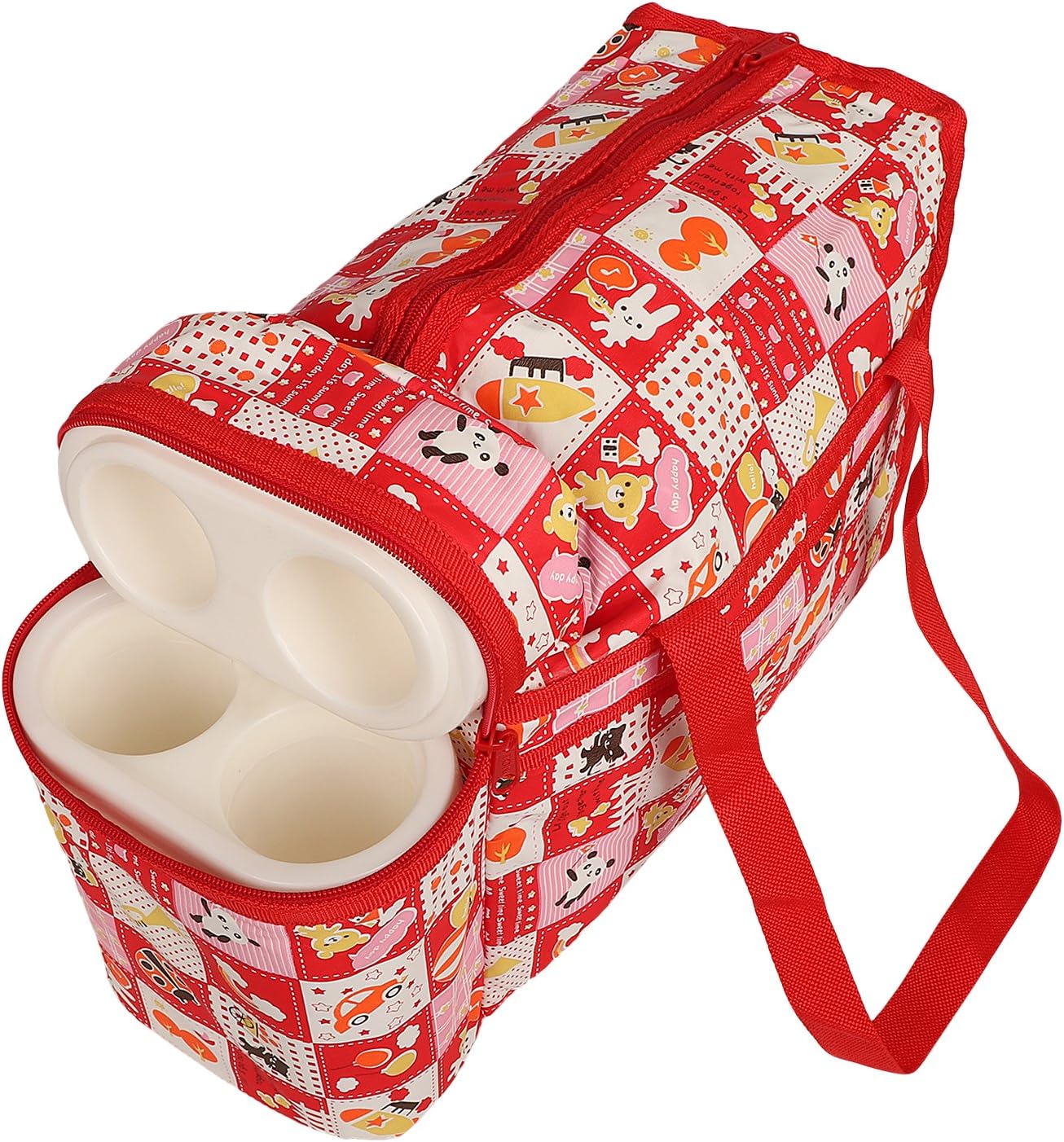 Cutieco Multipurpose Diaper Bag, Red