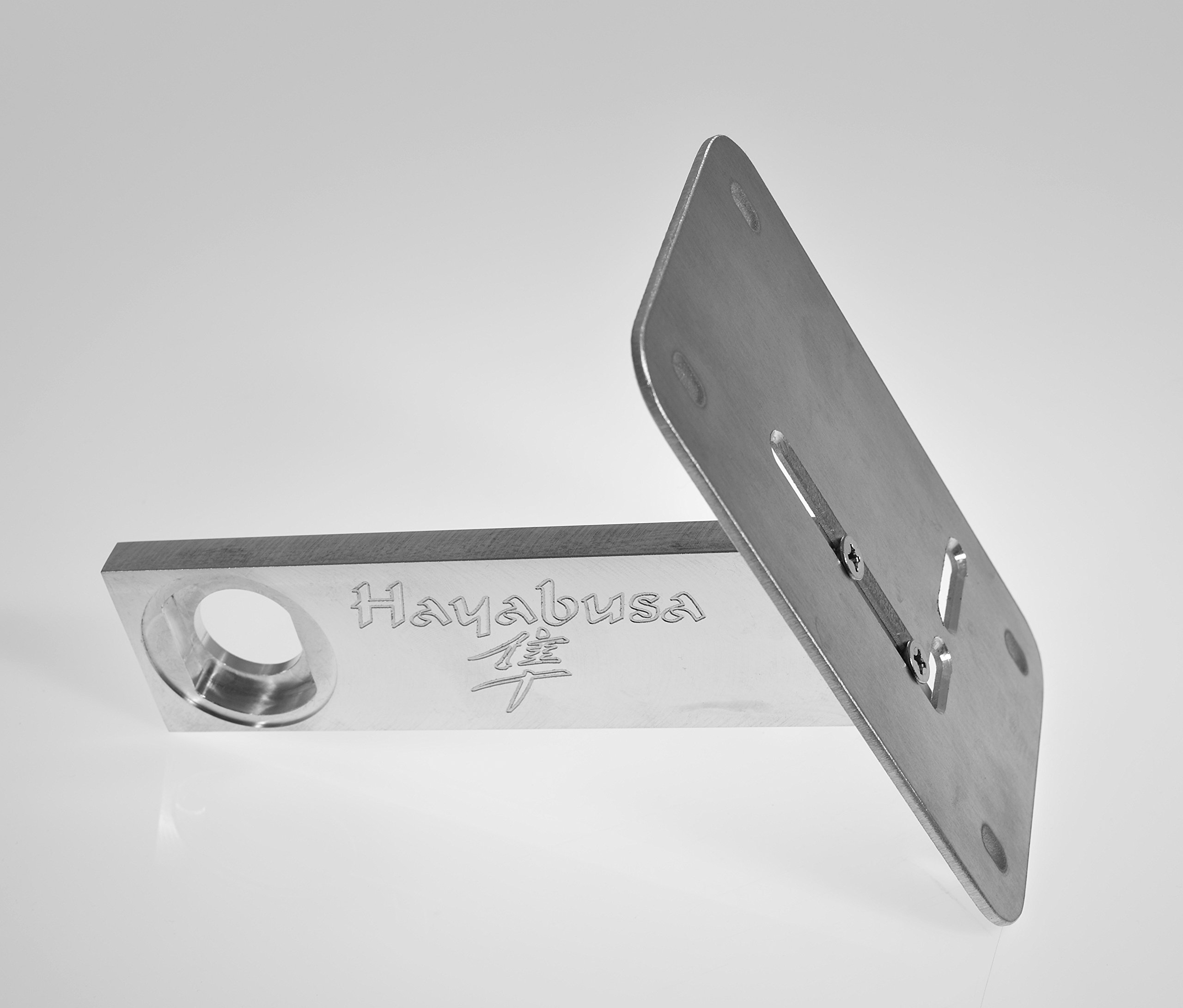 Hayabusa Swingarm License Plate Tag Relocator Bracket K301 (Raw)