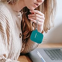 Vista 349 de Funda para AirPods Pro con kit de limpieza, funda de silicona suave para Apple AirPod Pro de 1ª/2ª generación, accesorios de funda AirPods Pro/Pro 2