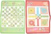 SPYMINNPOO 2 in 1 Game Chess, 2 in 1 Snake and Ladder Flying Chess Set Non‑Woven Fabric Portable Family Table Game Leisure Sports