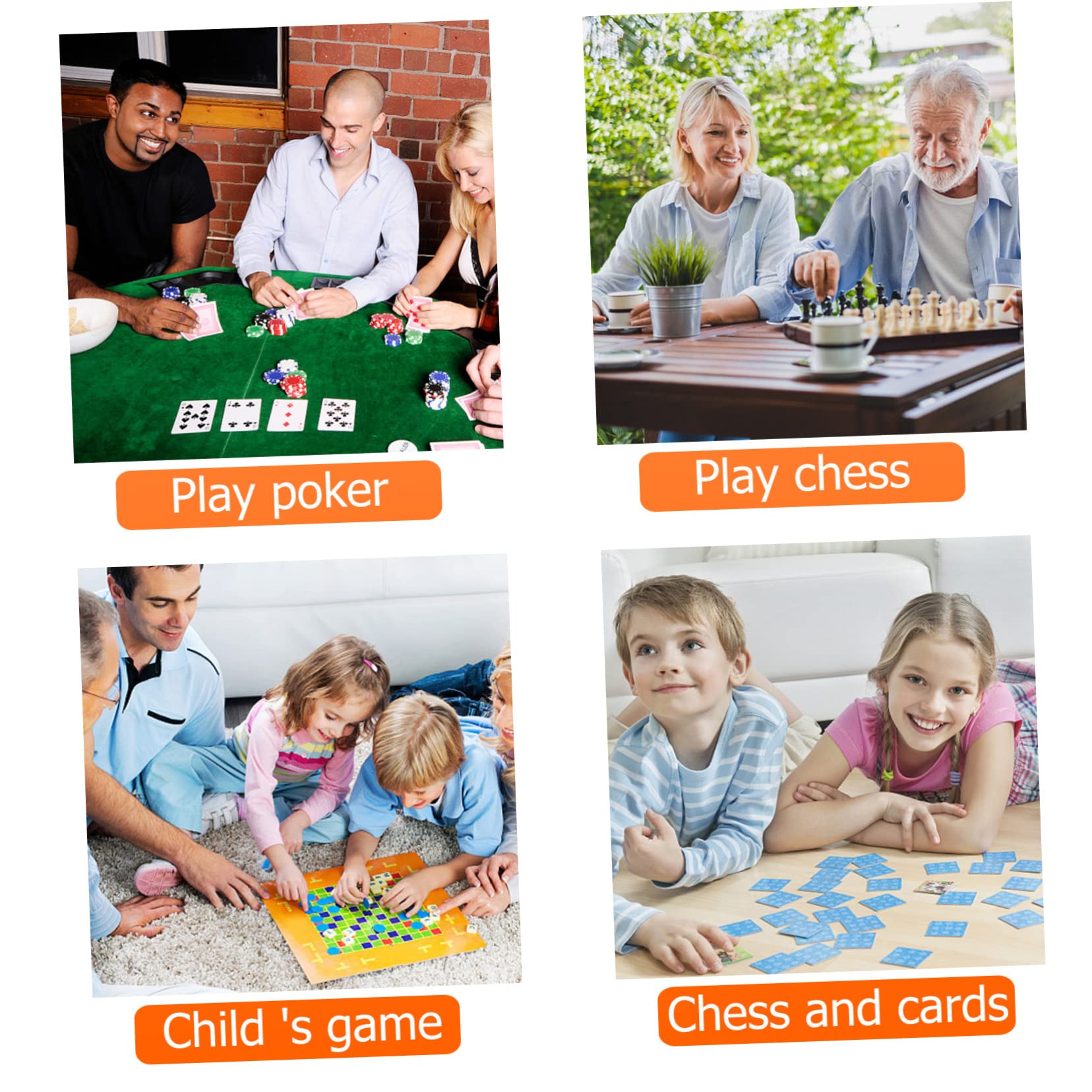VICASKY Kleiner Mahjong Spiel 1 Satz aus Abs und Imitationsleder für Reisen | Kompakte Größe, Leicht zu Tragen, Vollständiges Zubehör, Passend für Riegel und Partys