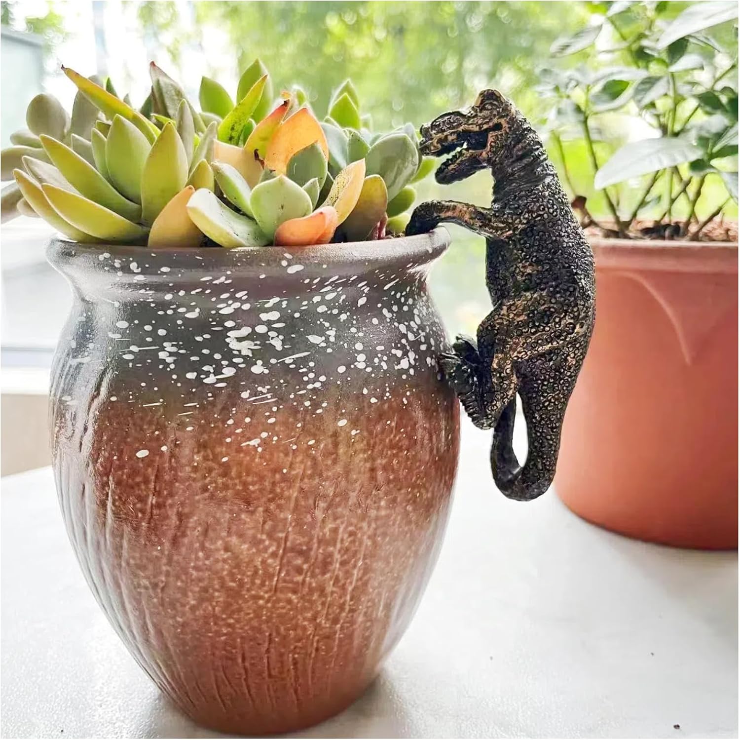 Mini Resin Dinosaurs,Dinosaur Garden Statues image 5