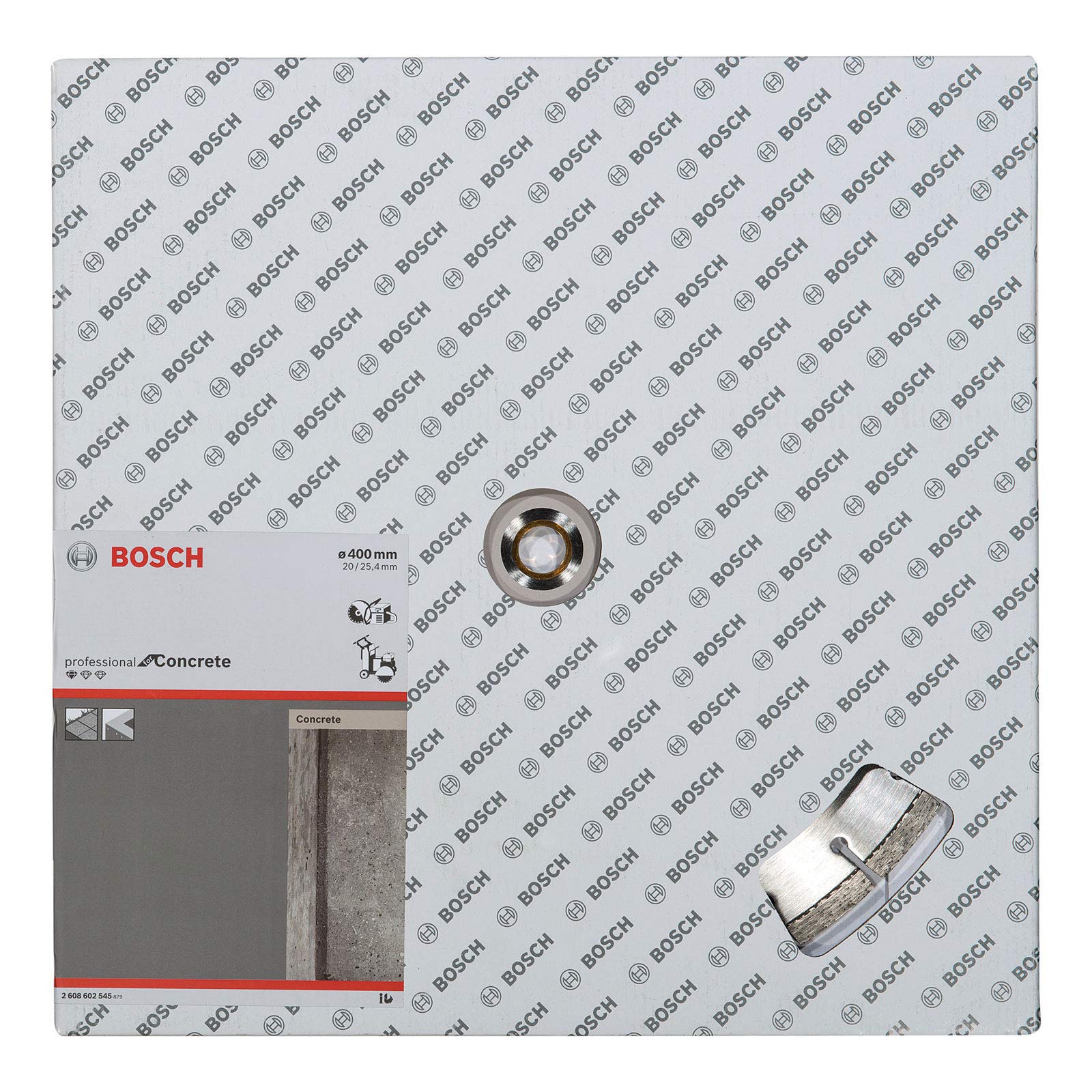 Bosch Professional 1x Disco Diamantato Standard for Concrete, per Calcestruzzo, Calcestruzzo Poroso, Ø 350 x 20/25,40 x 2,8 x 10 mm, Accessori per Seghe da Banco, Mototroncatrici a Scoppio
