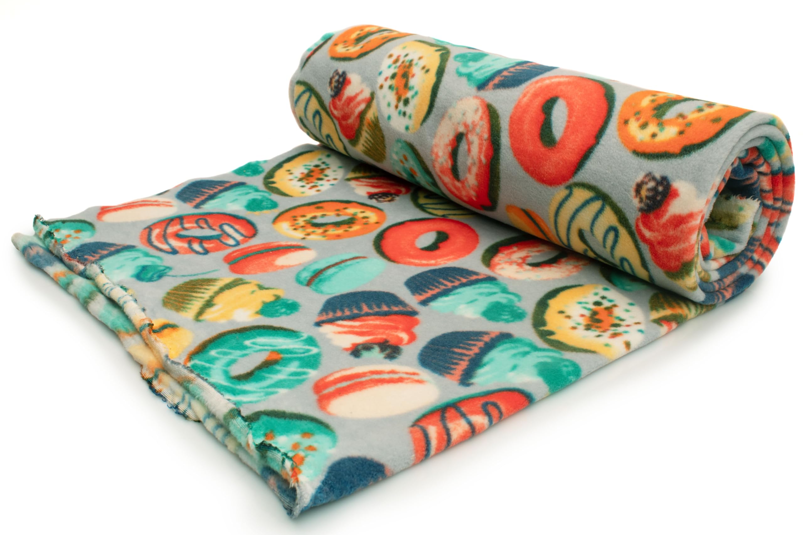 Tissu Polaire DTY 250g/m² Imprimé Dia De Muertos - 50x160 Cm, 100% Polyester, Neuf