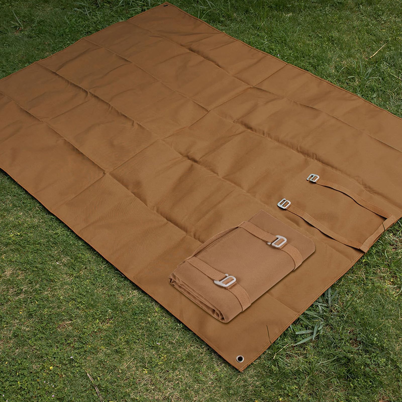 Tapis de camping imperméable, résistant au sable, léger, portable, couverture de pique-nique en plein air pour la plage, la randonnée, les voyages