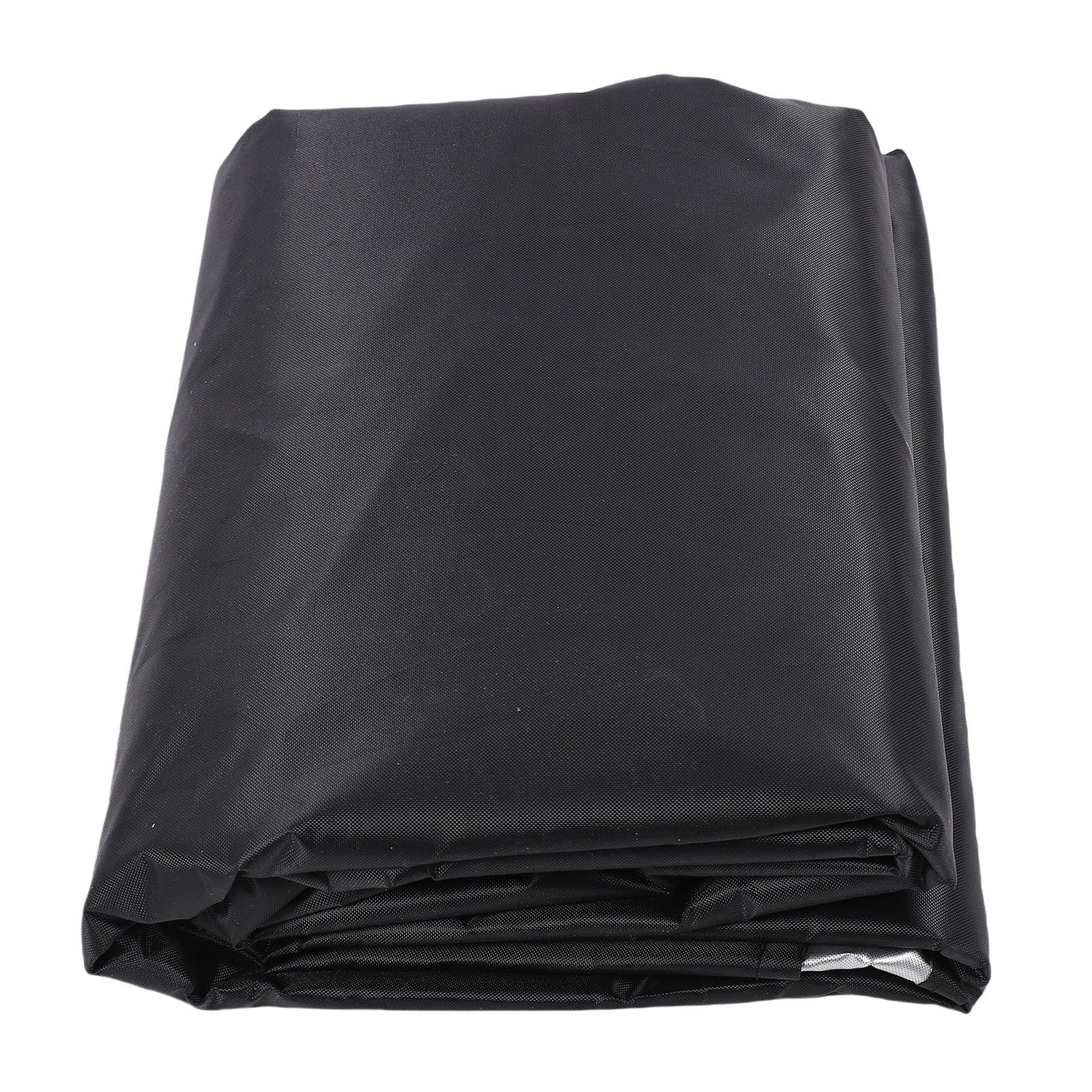 Aramox Osłona Wózka Widłowego, Tkanina Oxford 420D, Pełna Osłona Wózka Widłowego z Paskami Odblaskowymi Zapewniająca ochronę Przed każdą pogodą 104,33x49,2x80,31 Cala do Użytku na Zewnątrz