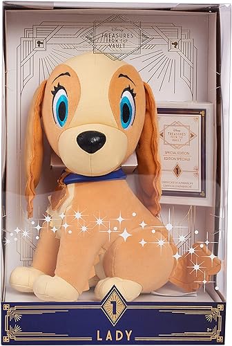 Miniatura 4 de Disney Treasures From the Vault, peluche de Dama de edición limitada, exclusivo de Tienda.