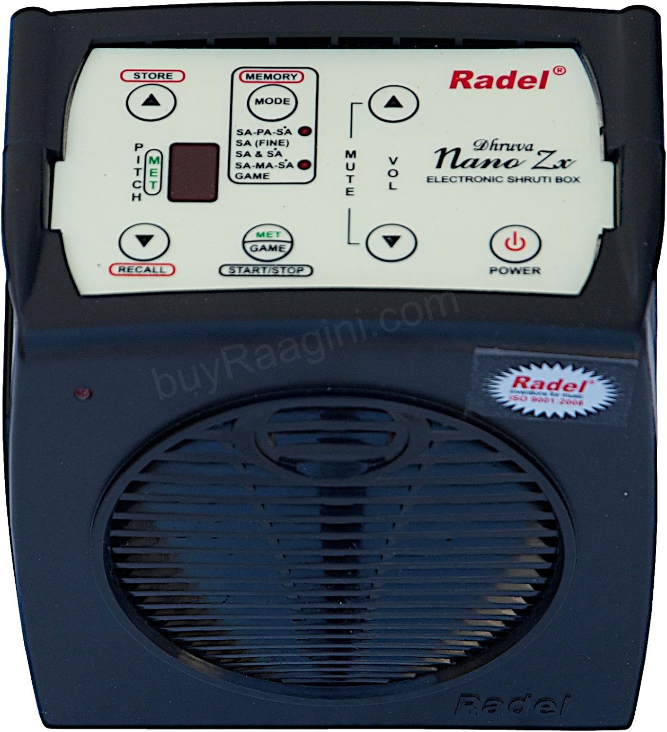 Electronic Shruti Box - RADEL Dhruva Nano Zx Shruti Box, Surpeti, Shruthi Box, Digital Shruti Box, Bag, Instruction Manual, Power Cord (PDI-AFJ) : Musical Instruments