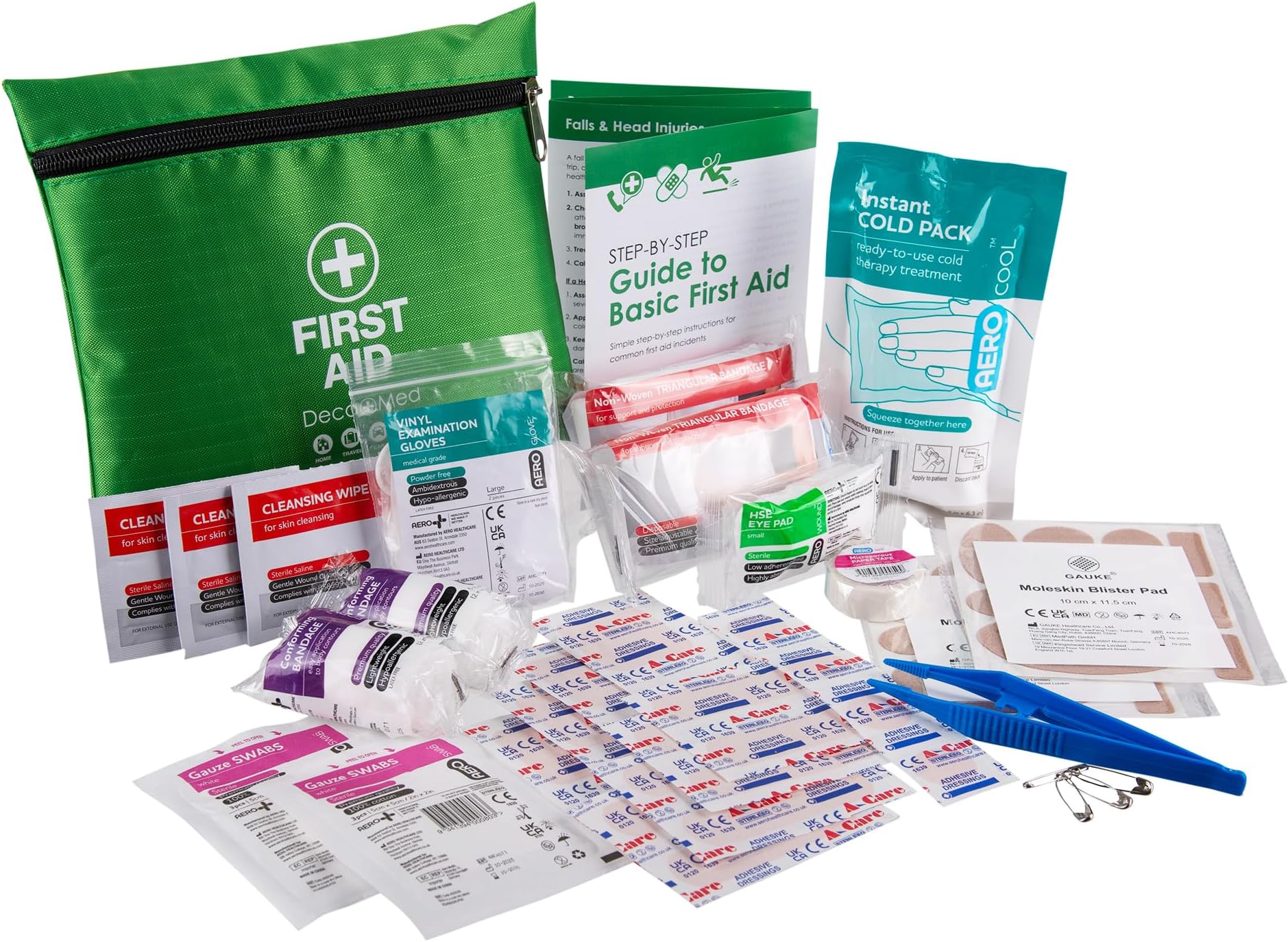 Premium First Aid Kits | Safety Essentials for Home, Office, Car, Caravan, Travel, and Camping (Small First Aid Kit)