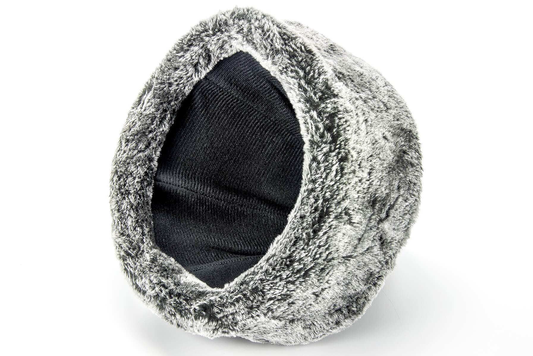 Miss Tesettür Turkish Ottoman Bork Hat, Ertugrul Faux Leather Fur Winter Cap