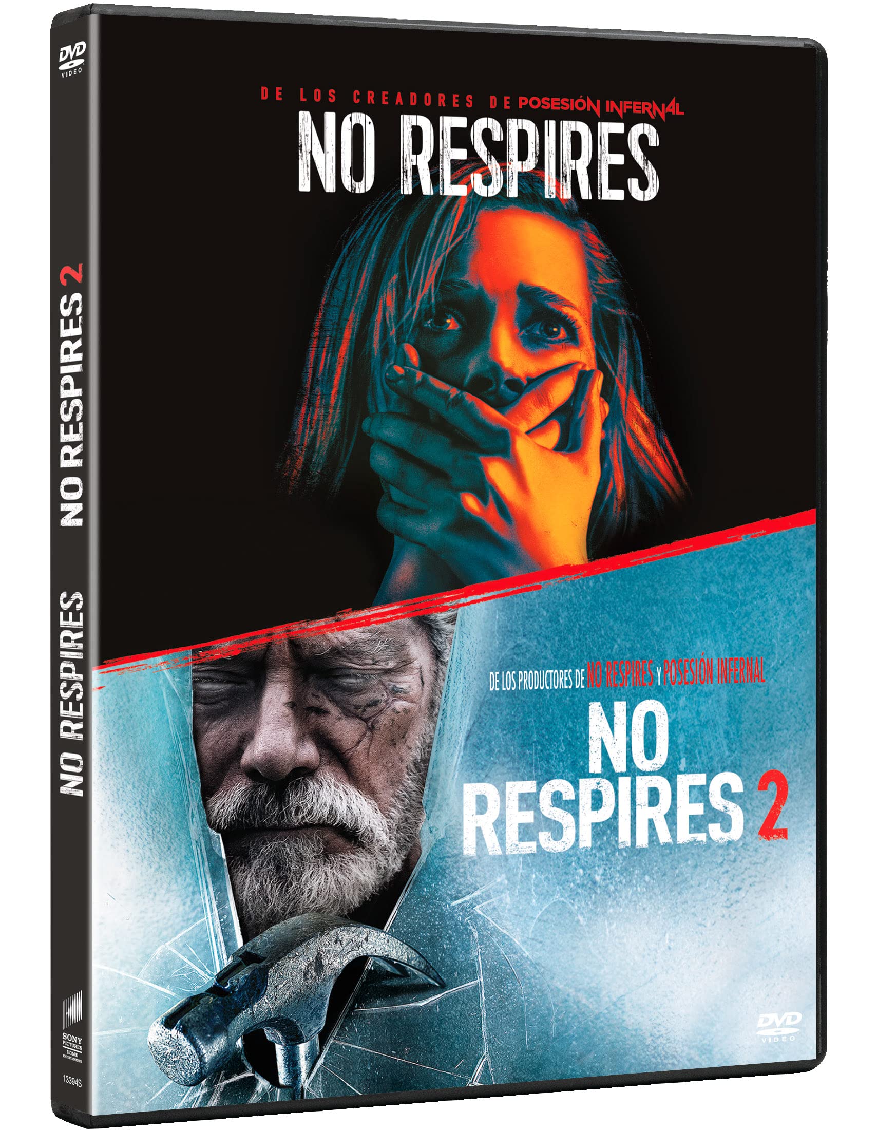 No respires pack 1+2 en Blu-Ray haute définition pour frissonner
