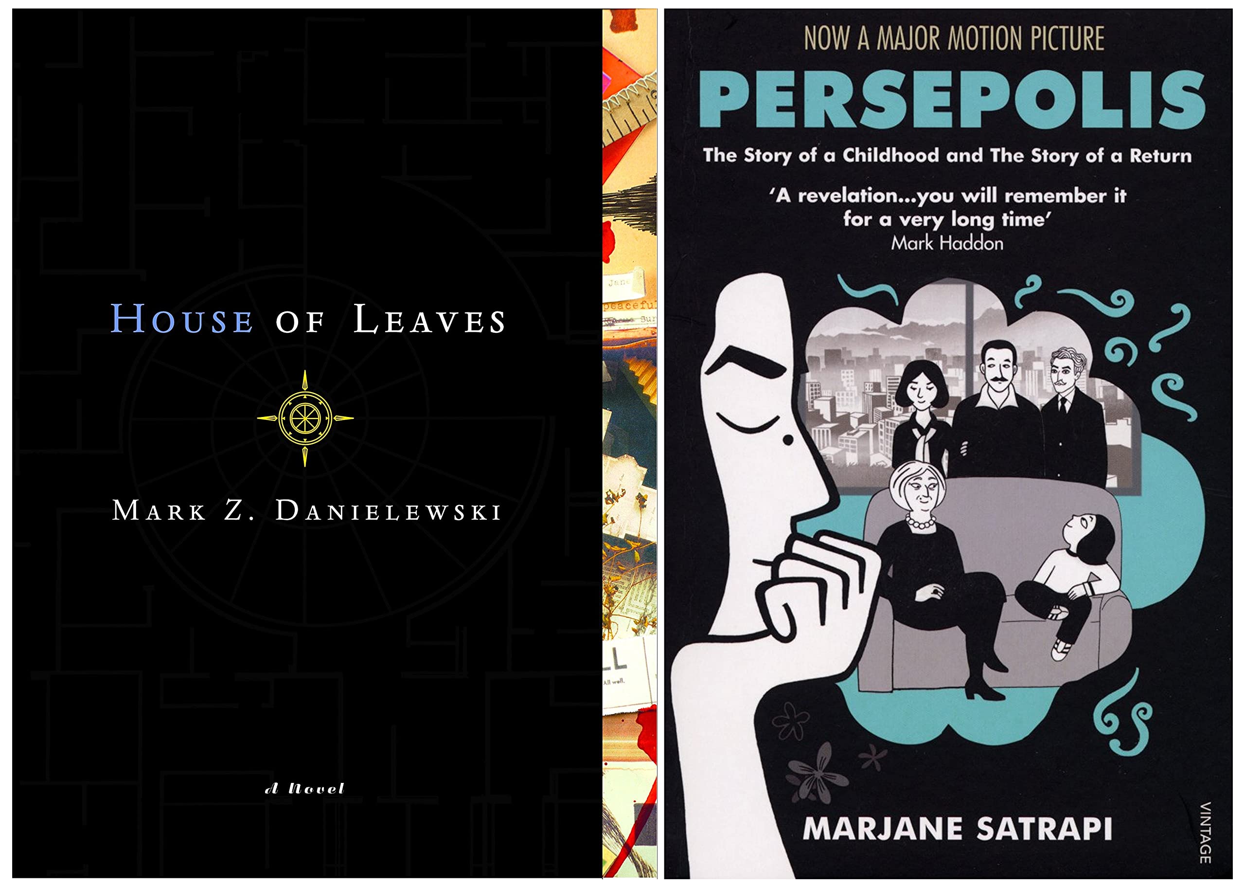 House of Leaves: The Remastered Full-Color Edition & Persepolis