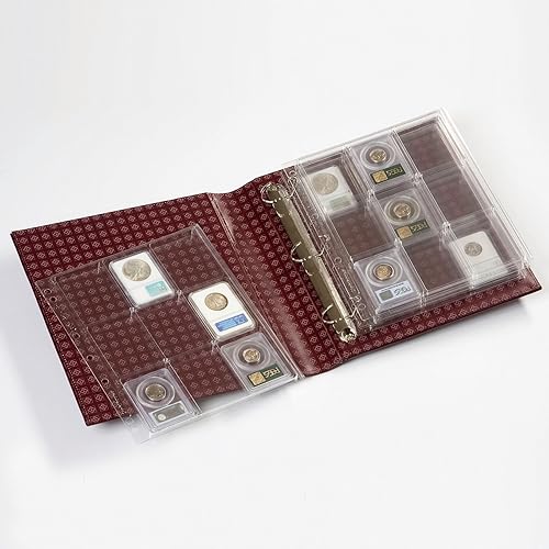 Miniatura 7 de Lighthouse ENCAP - Páginas de álbumes para portamonedas de estilo certificado o certificado PCGS, NGC, ANACS, Premier, Little Bear Elite, paquete de