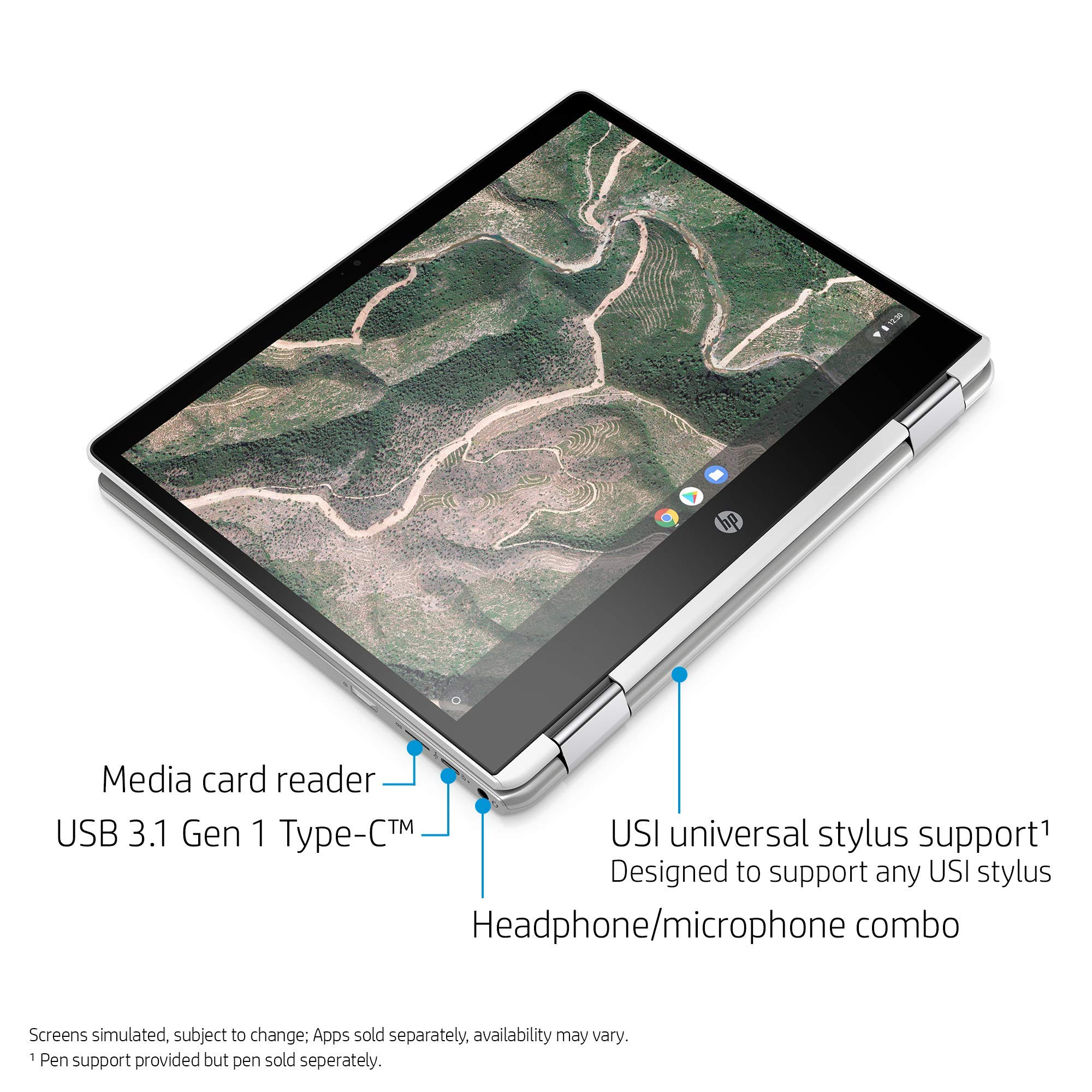 hp - HP Chromebook x360 12b-ca （12型 4GB 64GB) HP Chromebook x360 12 (2021) Review - RTINGS.com