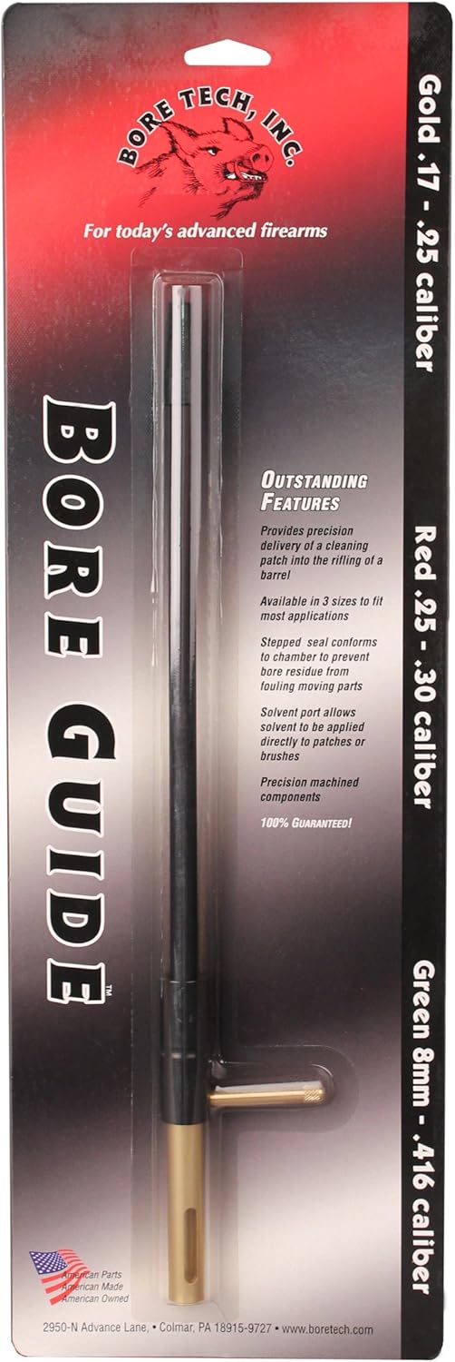 Bore Tech Bore Guide, Gold, 1725 Calorie Hunting Cleaning And Maintenance