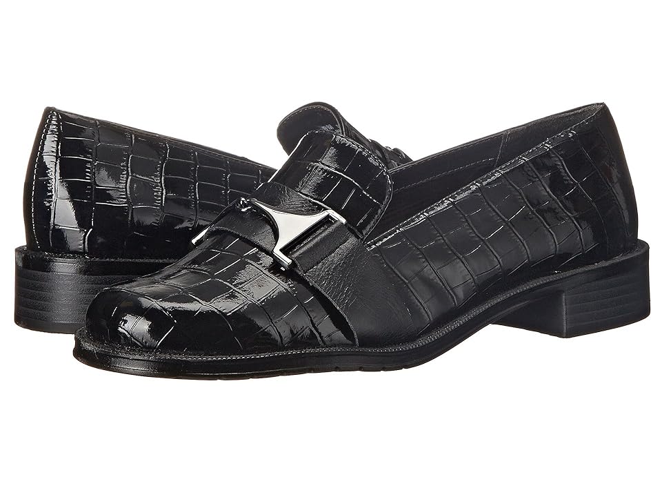 

A2 by Aerosoles Sleigh Ride (Black Croco) Women's Shoes