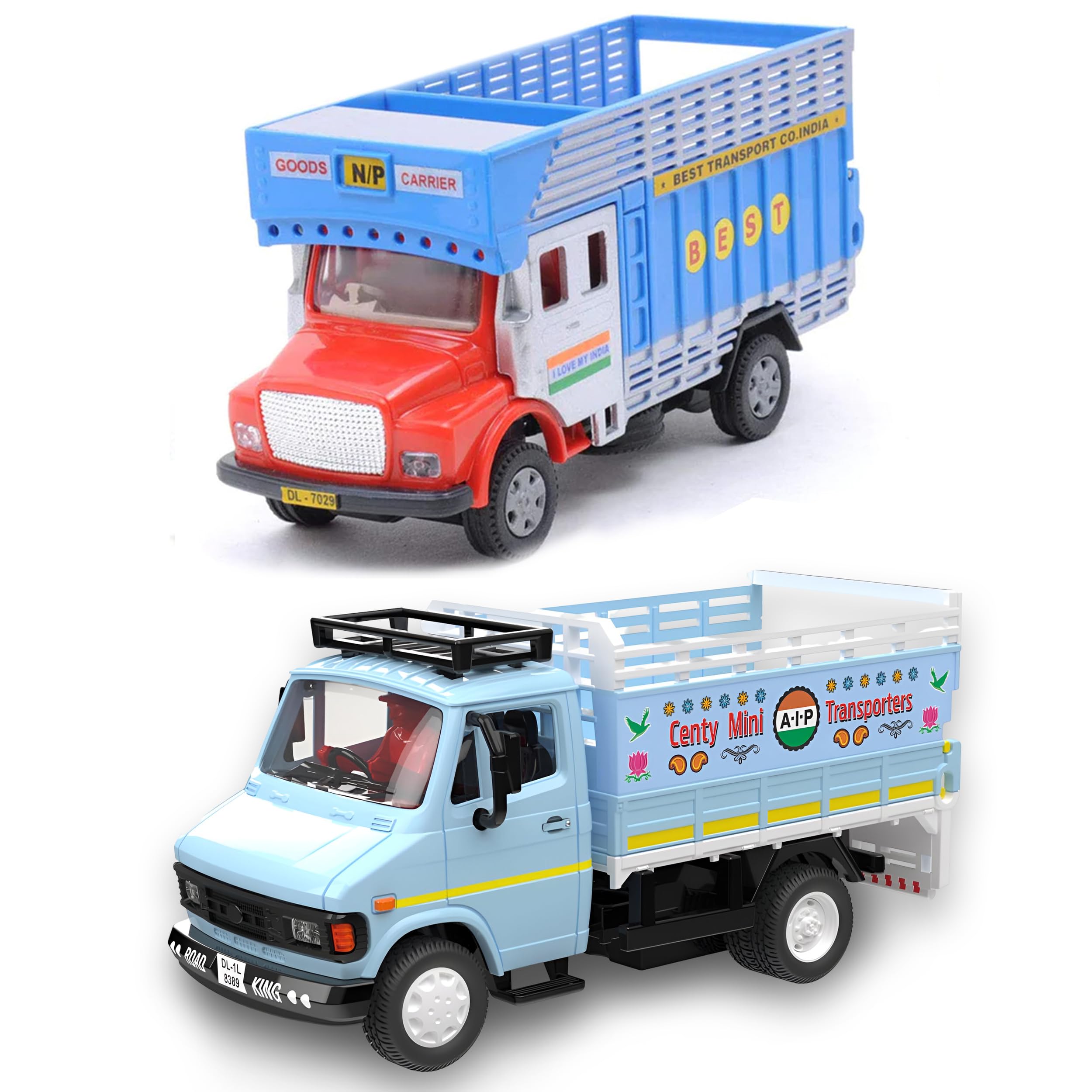 Toy Truck Combo Pack - Double The Fun with Public Truck and Tata 407 (B0D4F11R75) Amazon Price History, Amazon Price Tracker