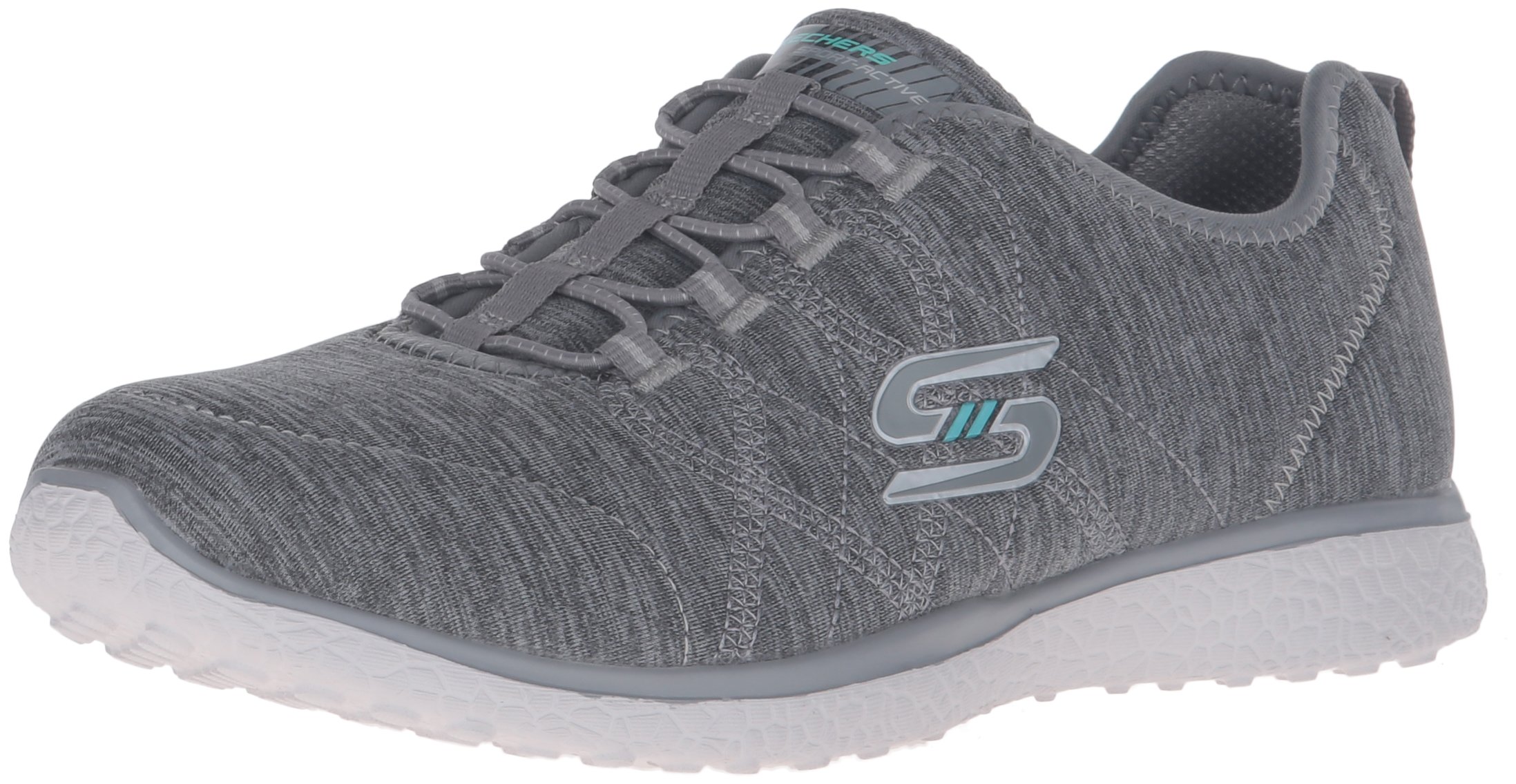 SkechersSport Women's Microburst on The Edge Fashion Sneaker
