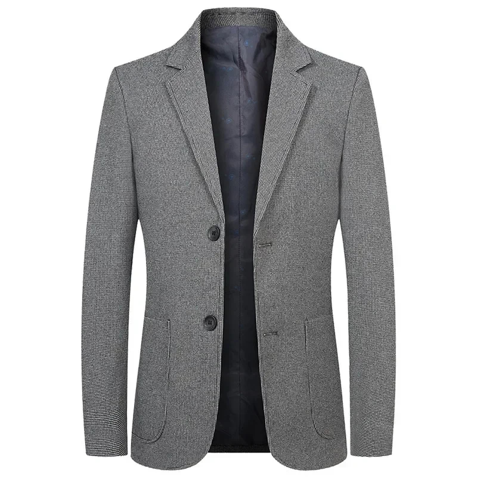 Sakkos Anzüge Herren Business Blazer Freizeit Anzug Jacken Herren Slim Fit Anzüge Mäntel Blazer Jacken Herren Bekleidung