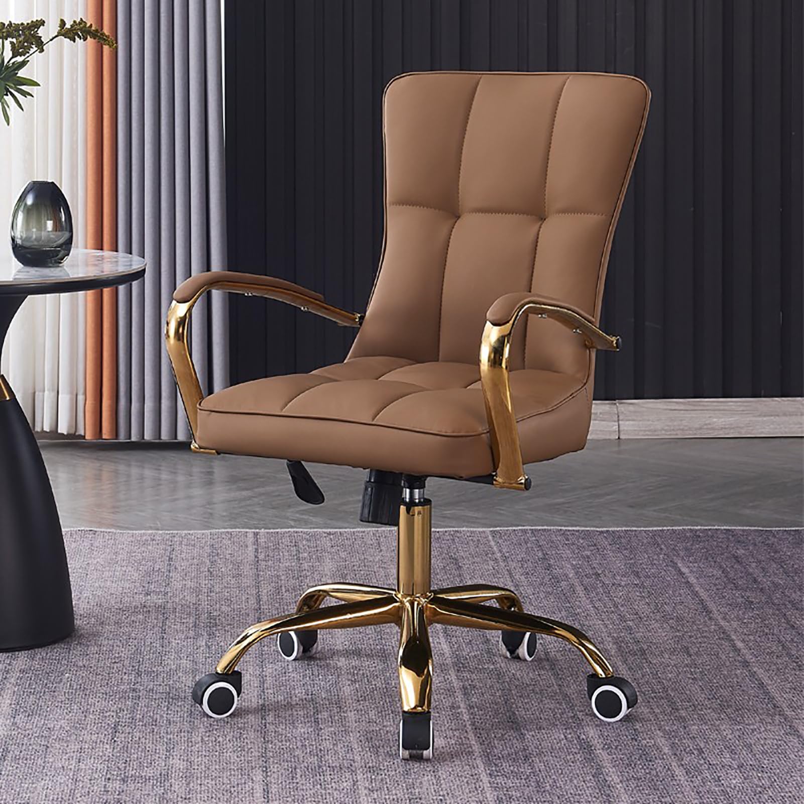 Chaise de bureau ergonomique réglable avec accoudoirs pour le dos