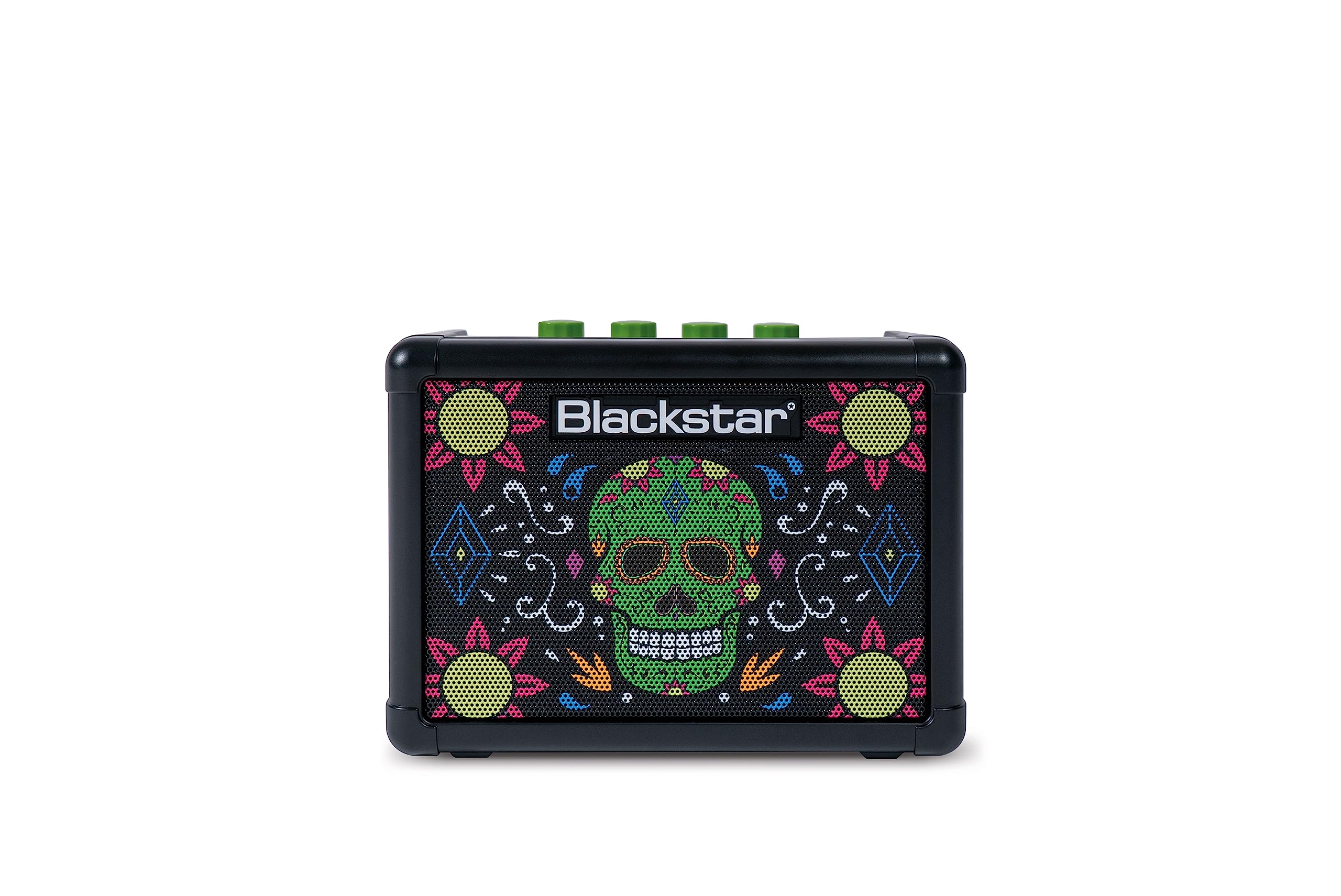 Amazon.com: Blackstar FLY3 3w Battery Powered Amp Sugar Skull V3 