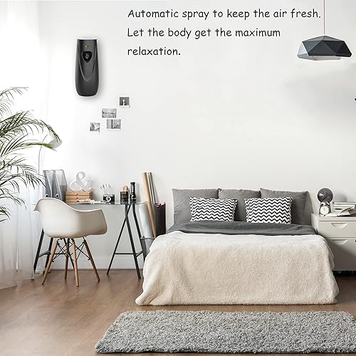 Miniatura 2 de Dispensador automático de ambientador, dispensador de ambientador montado en la paredde pie, dispensador de fragancia en aerosol es adecuado para