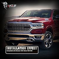 Vista 6 de MZS Kit de Descenso Diferencial, Espaciadores de Descenso Diferencial Hardware Compatible con Silverado 1500 4WD 2007-2021 / Sierra 1500 4WD