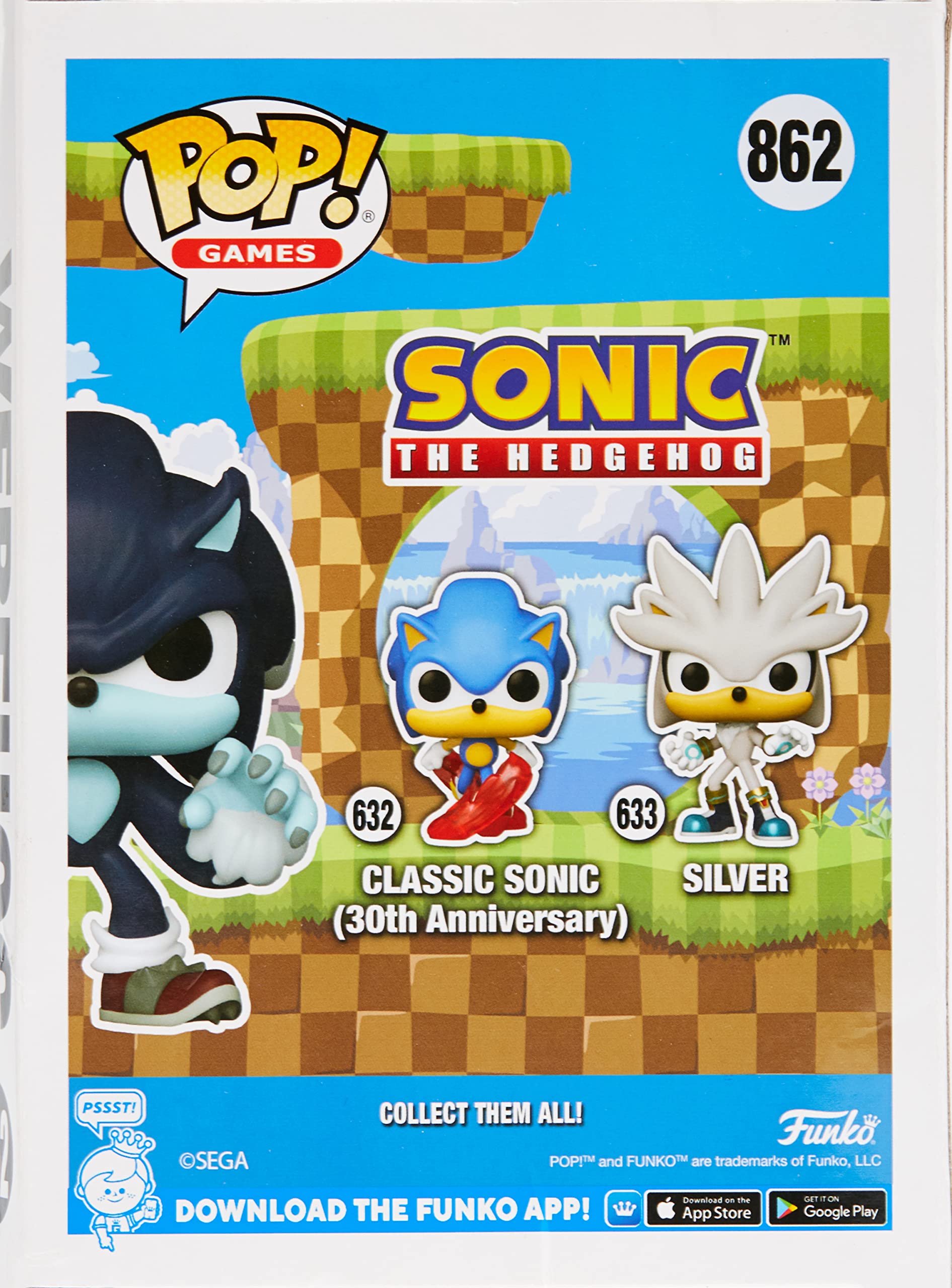 Amazon.com: Funko Pop! Games Sonic The Hedgehog Werehog Exclusive : Toys &  Games