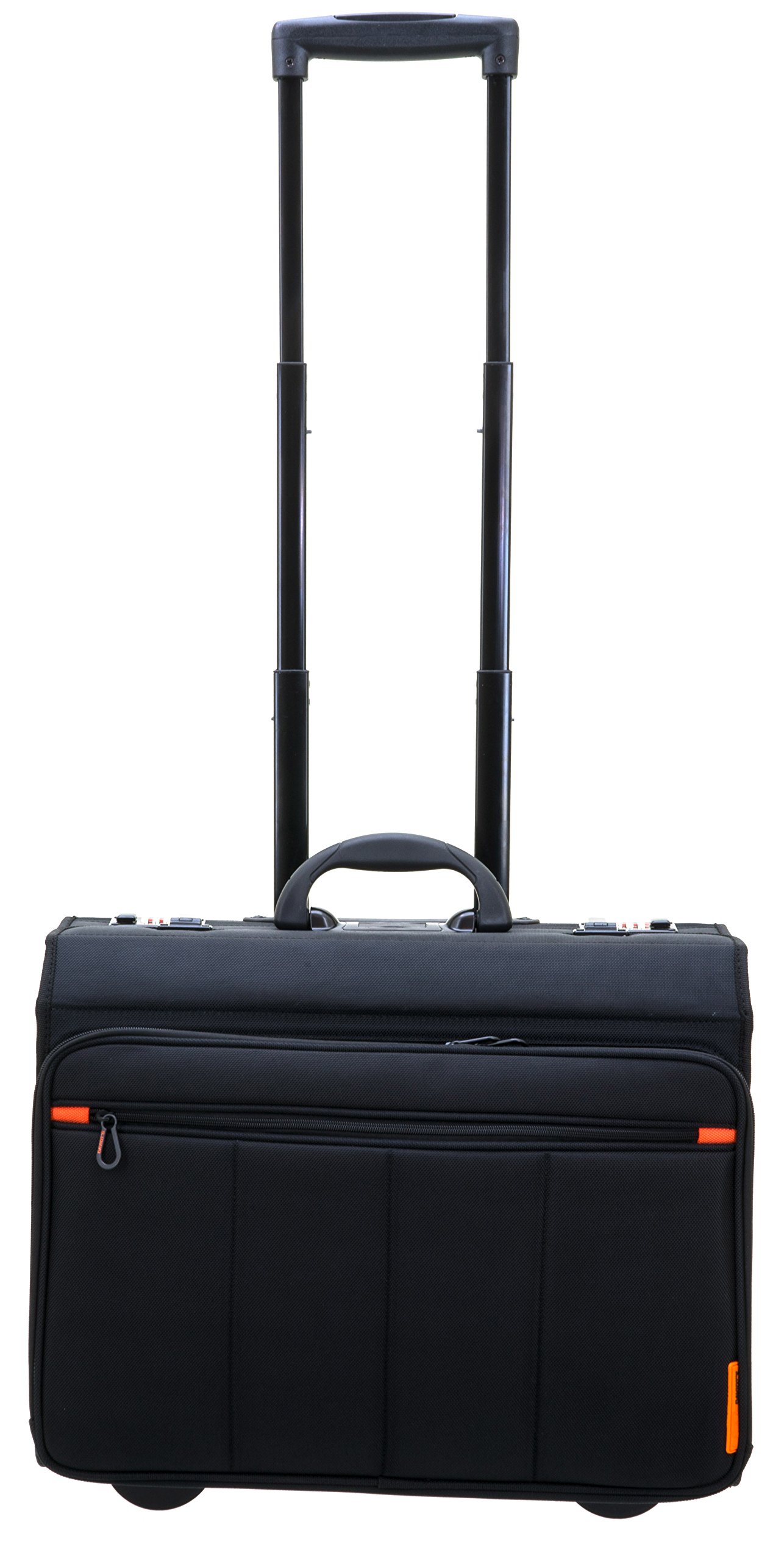 Davidts Businesstrolley - Pilotenkoffer - Laptoptrolley 17" und 10" Tablet - 47x40x25cm