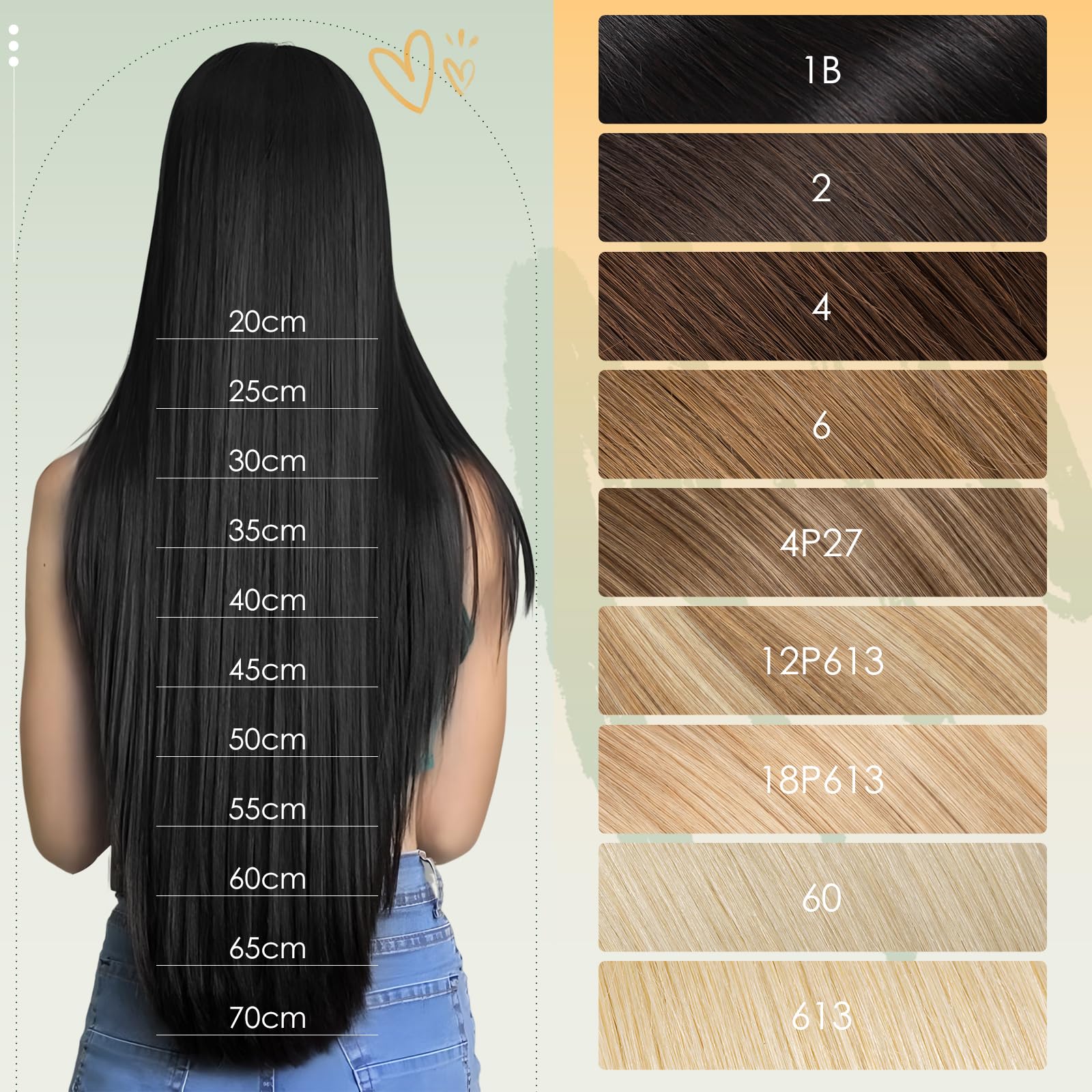 Elailite Extension Matassa Capelli Veri Tessitura Una Ciocca Unprocessed Brazilian Human Hair Lisci 100g 40cm #18 Biondo Sabbia/#613 Biondo Chiarissimo
