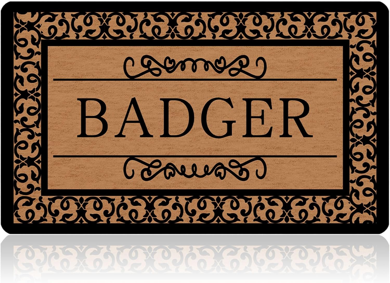 Customized Name Doormat for House Outdoor, Personalized Date Front Door Decor Mats, Custom Door Mats Outdoor Entrance Custom Your Text, Outdoor Welcome Mats for Front Door Personalized