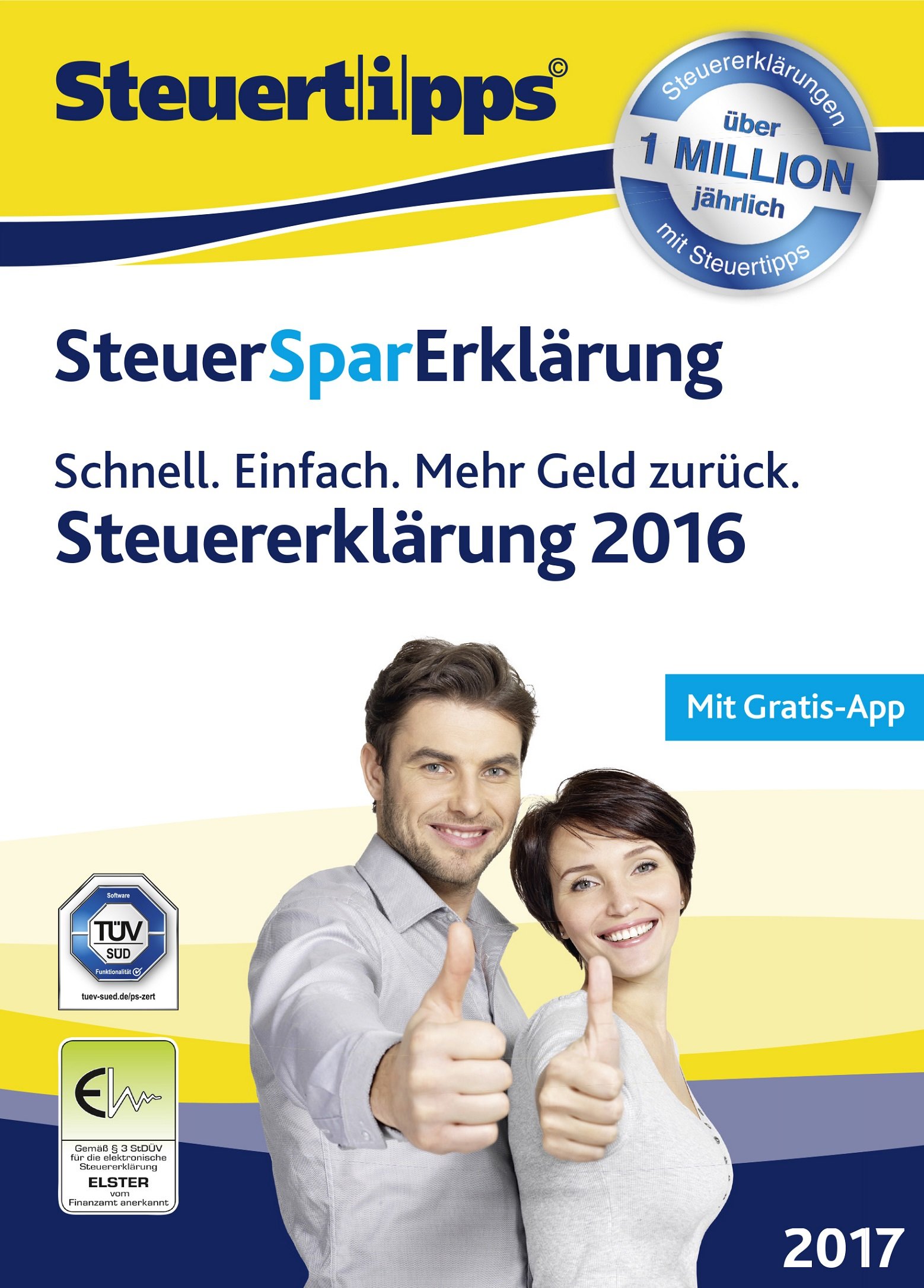 SteuerSparErklärung 2017 (für Steuerjahr 2016) [Download] - Standard [PC Download]