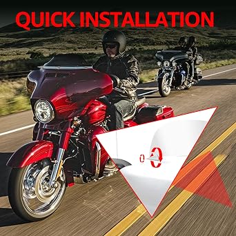 Chrome Fairing Windshield Bolts Fit for Harley Street Glide 2014-Up