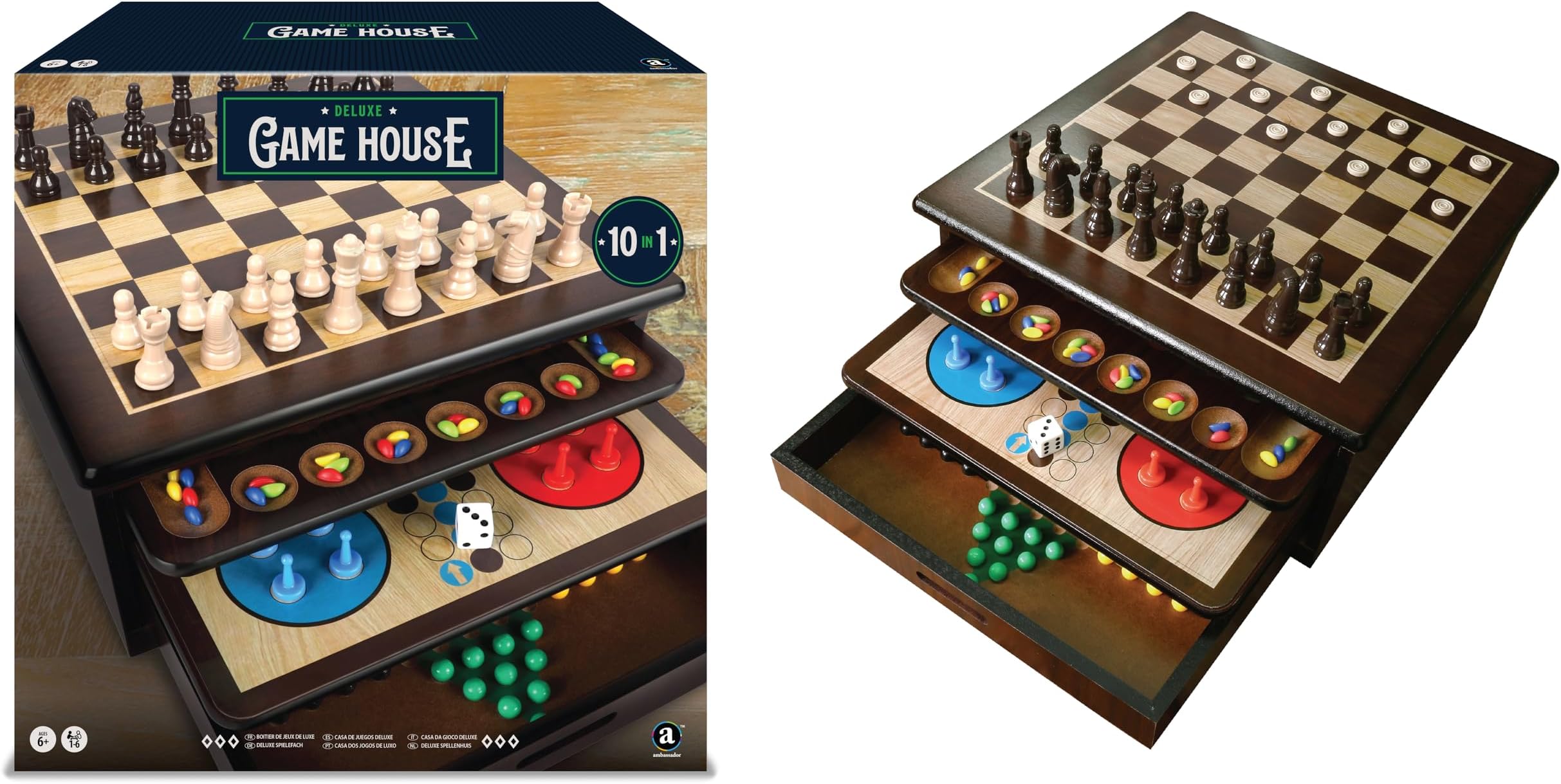 Ambassador WDK Craftsman Deluxe Game, House A2003349 Game Case