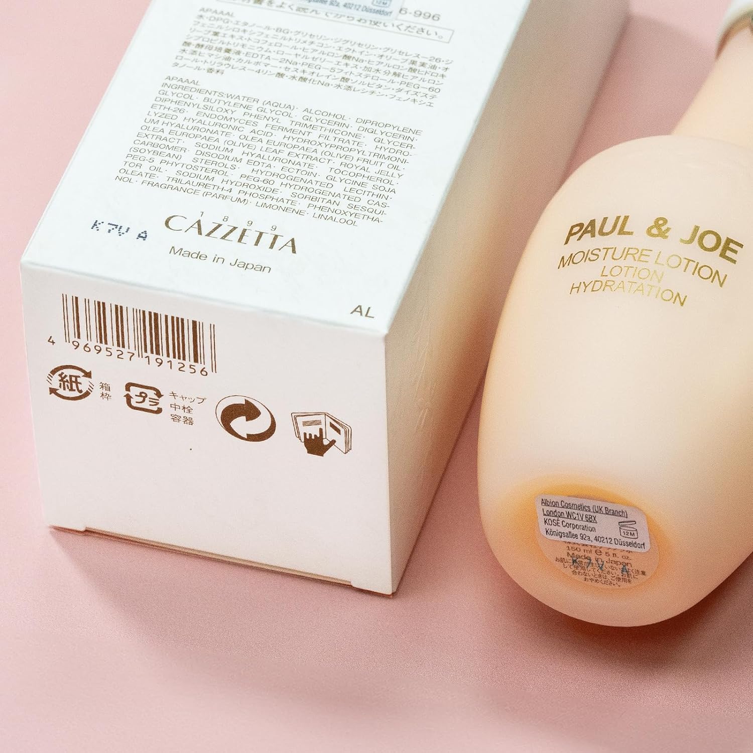 Paul & Joe Moisture Lotion - Rich Hydration – Plumps Elasticity to the Skin - 10.09 oz.