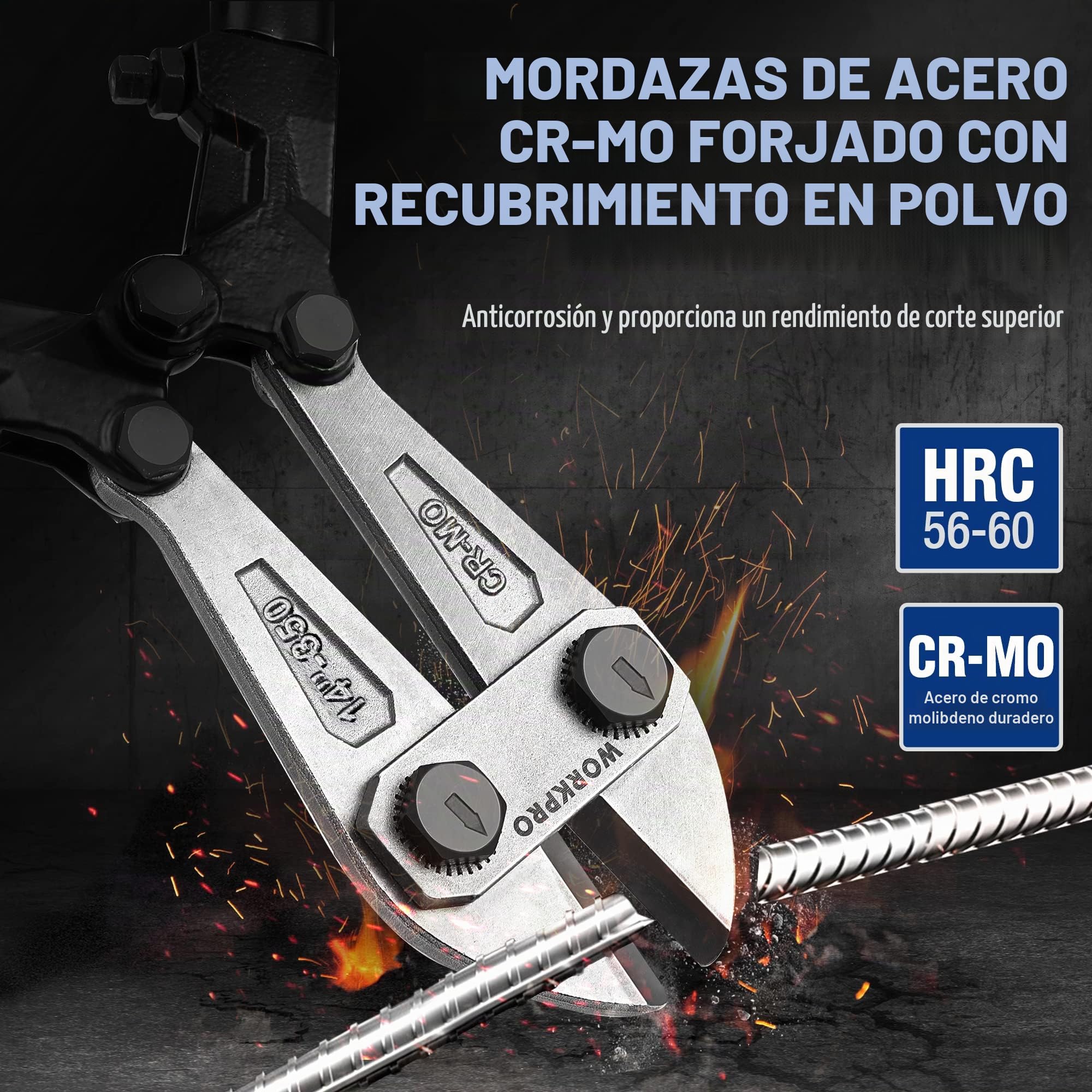 Workpro - Cortador de pernos, W017004A