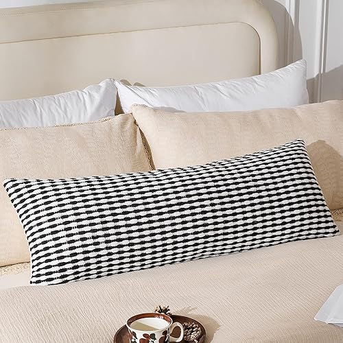 Miniatura 27 de AmHoo Juego de 2 fundas de almohada decorativas de chenilla estilo bohemio, funda de almohada con borlas para sofá, cama, dormitorio, sala de estar,