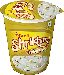 Amul Shrikhand Badam Pista, 500 g Box