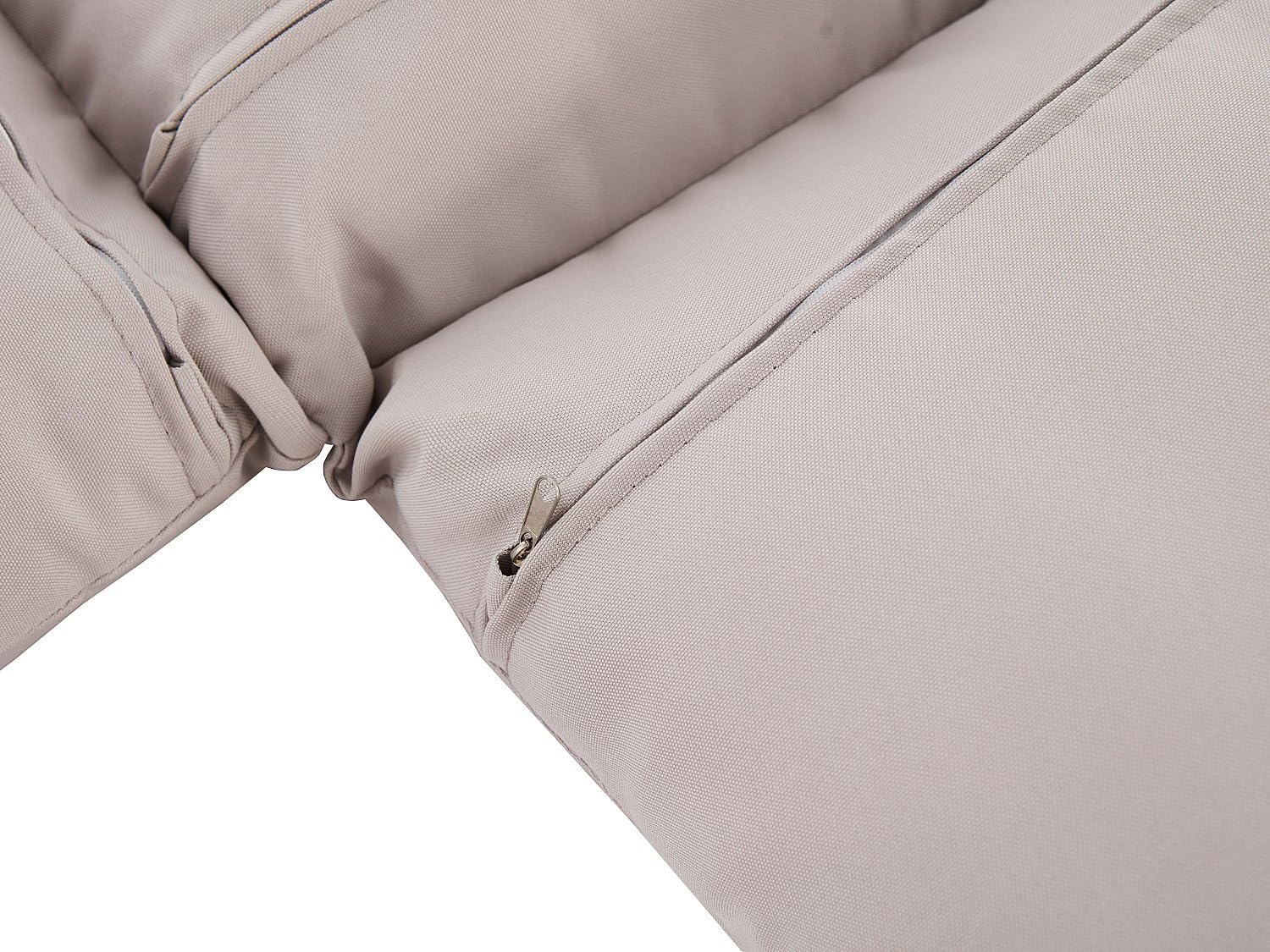 Vente-unique - Fauteuil Suspendu en résine tressée - Anthracite - CAMPLI de MYLIA