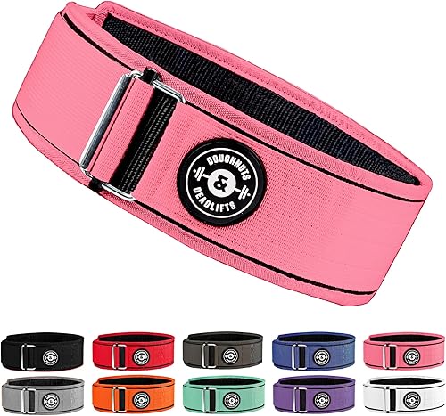 Cinturón de levantamiento de pesas para sentadillas, cinturón de levantamiento de pesas para peso muerto, soporte de espalda de 4 pulgadas para